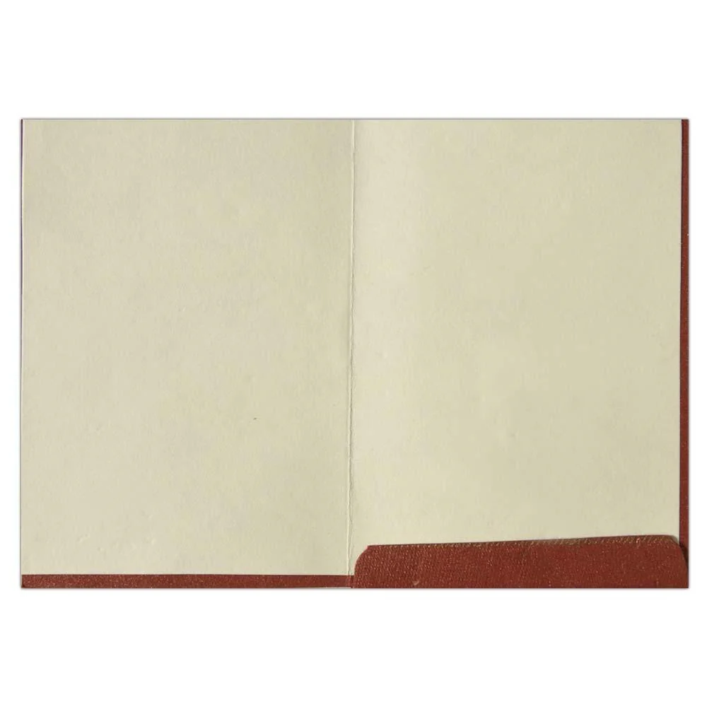 Invitation Card - Mesh patterned Ganesha Card in Gorgeous Red-KNK4611 - Image 4
