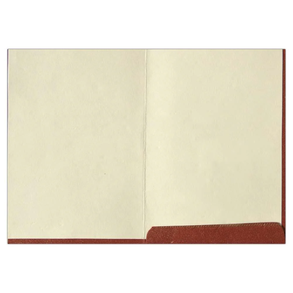 Invitation Card - Stone embellished Metallic Red Card with Lord Ganesha-KNK3977 - Image 4