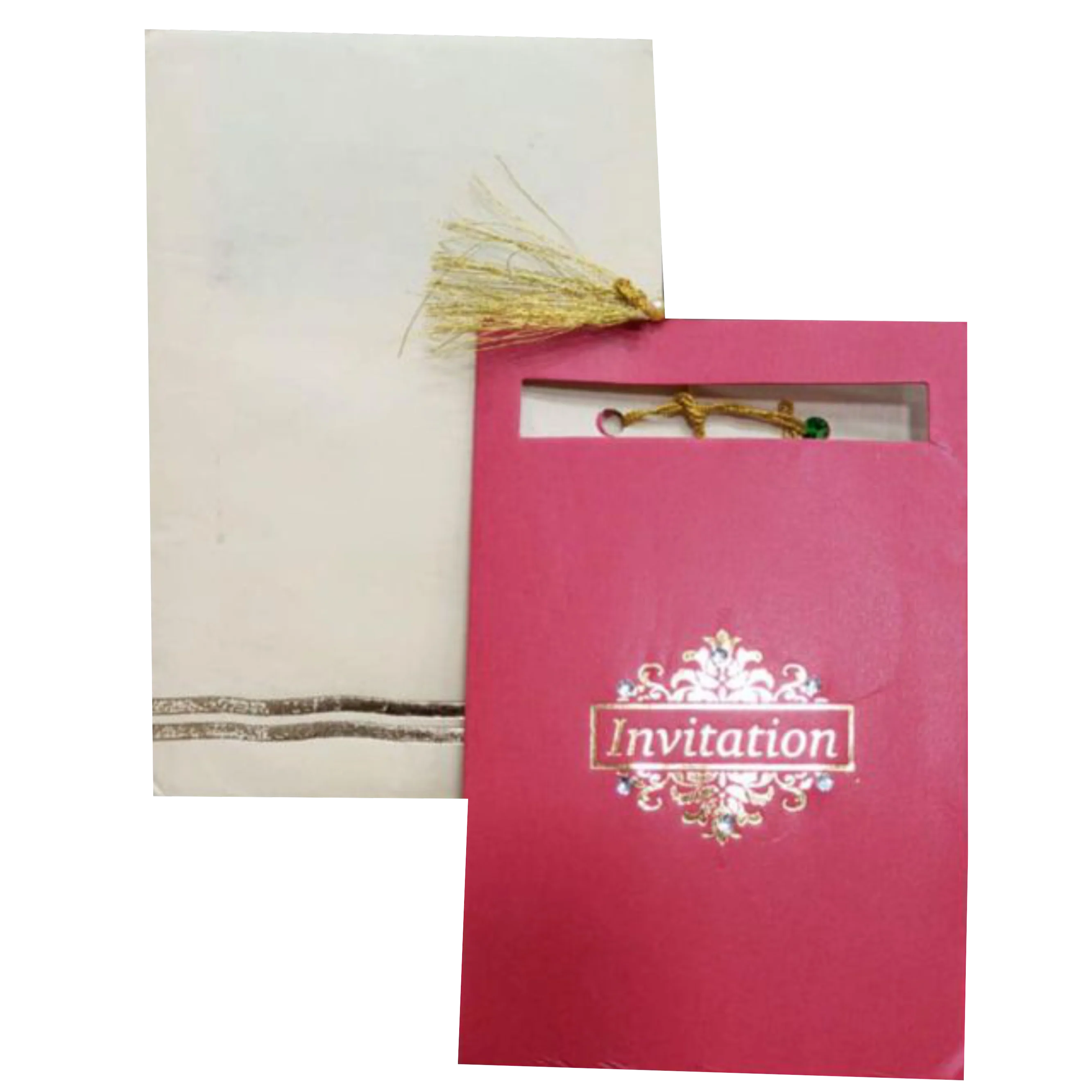 Pink Personal Invitation Card-XP079