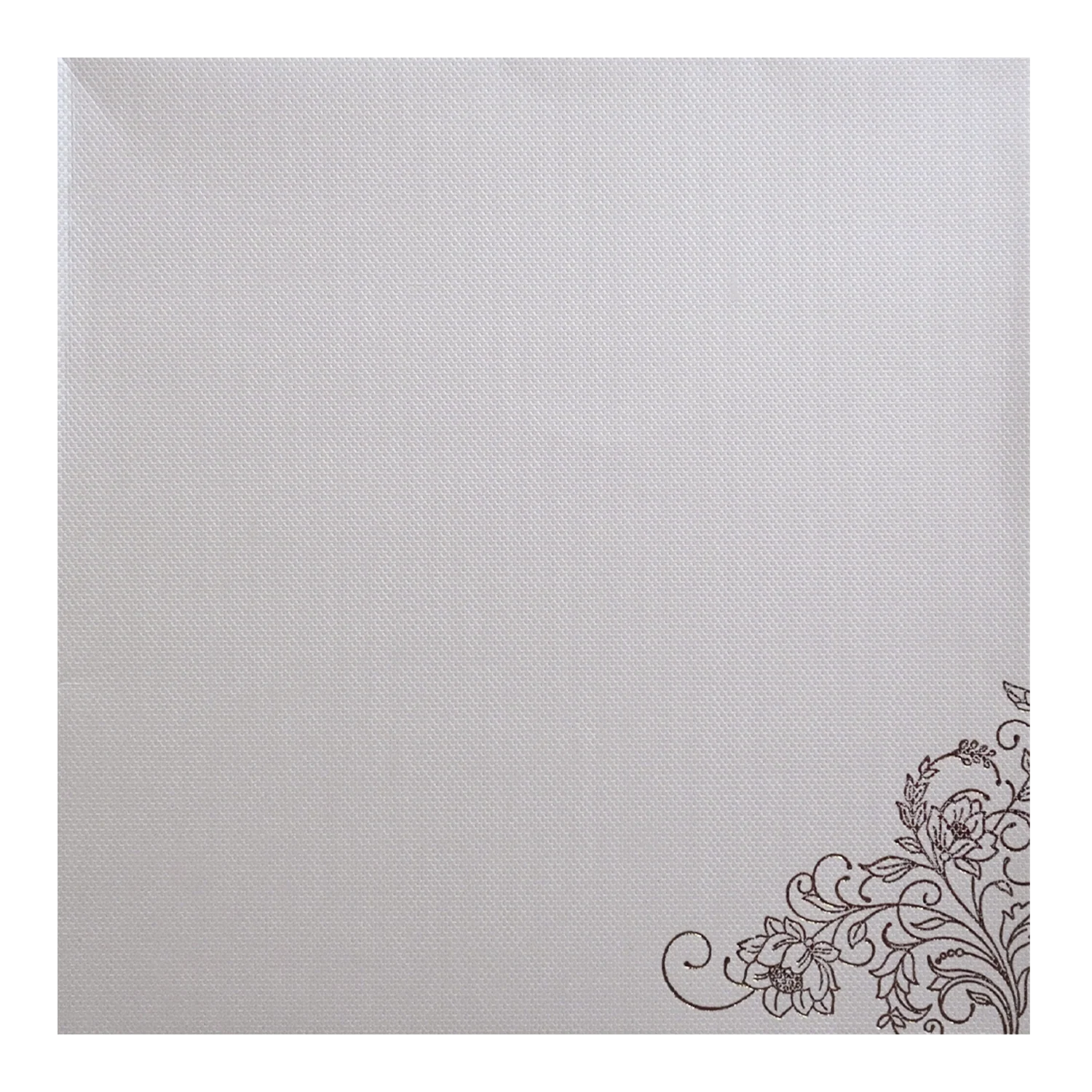 Ivory Golden Floral Wedding Card-KSI11550 - Image 4