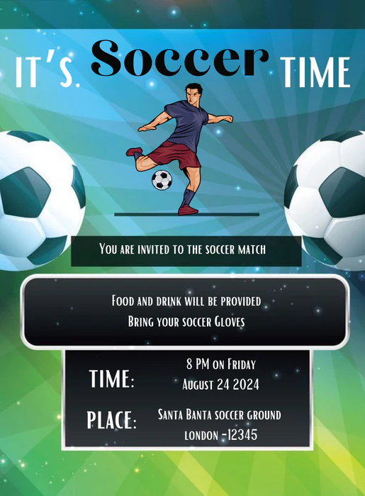 Kickoff soccer Invitation-AASCC003 - Image 2