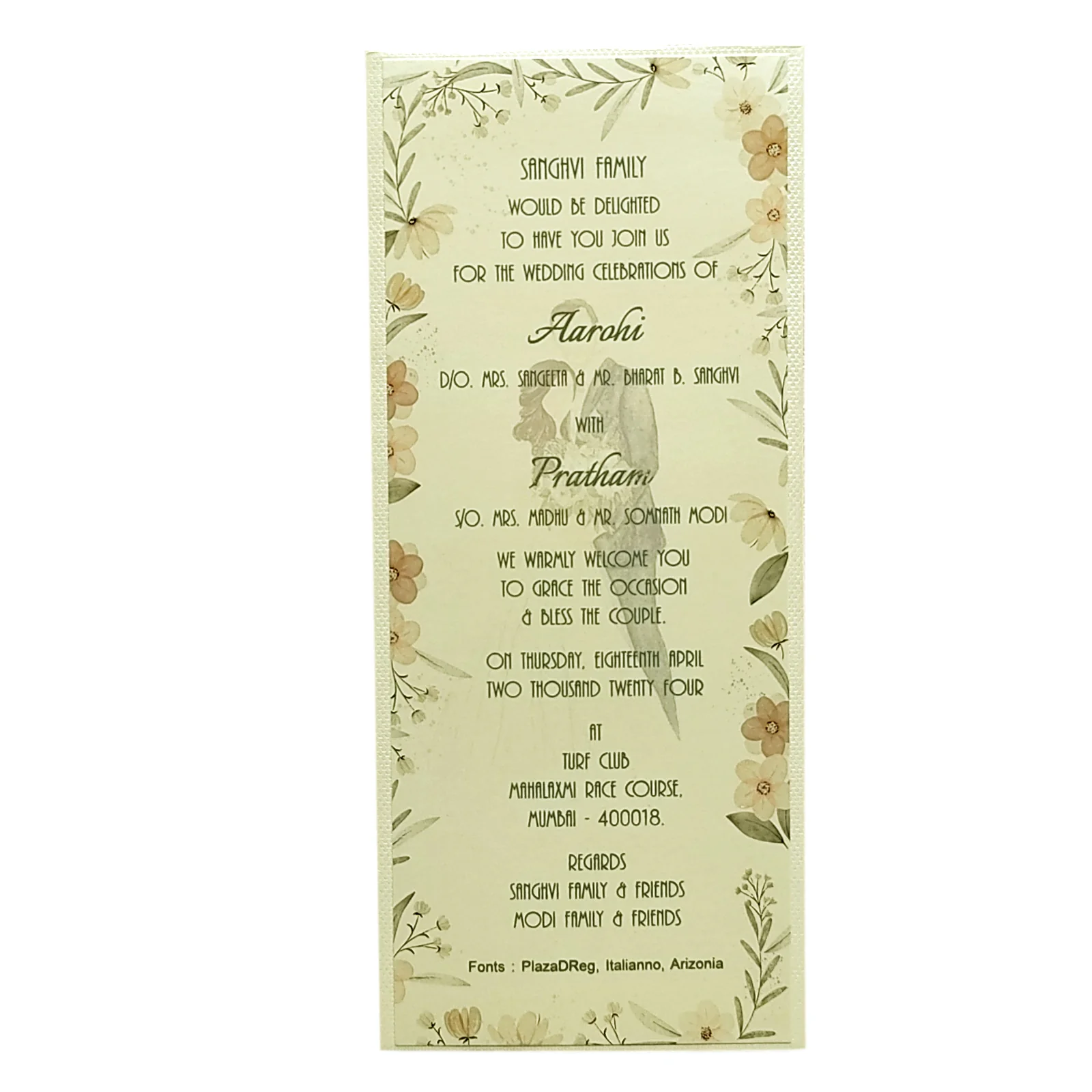 Invitation Card - KRCS6250 - Image 2