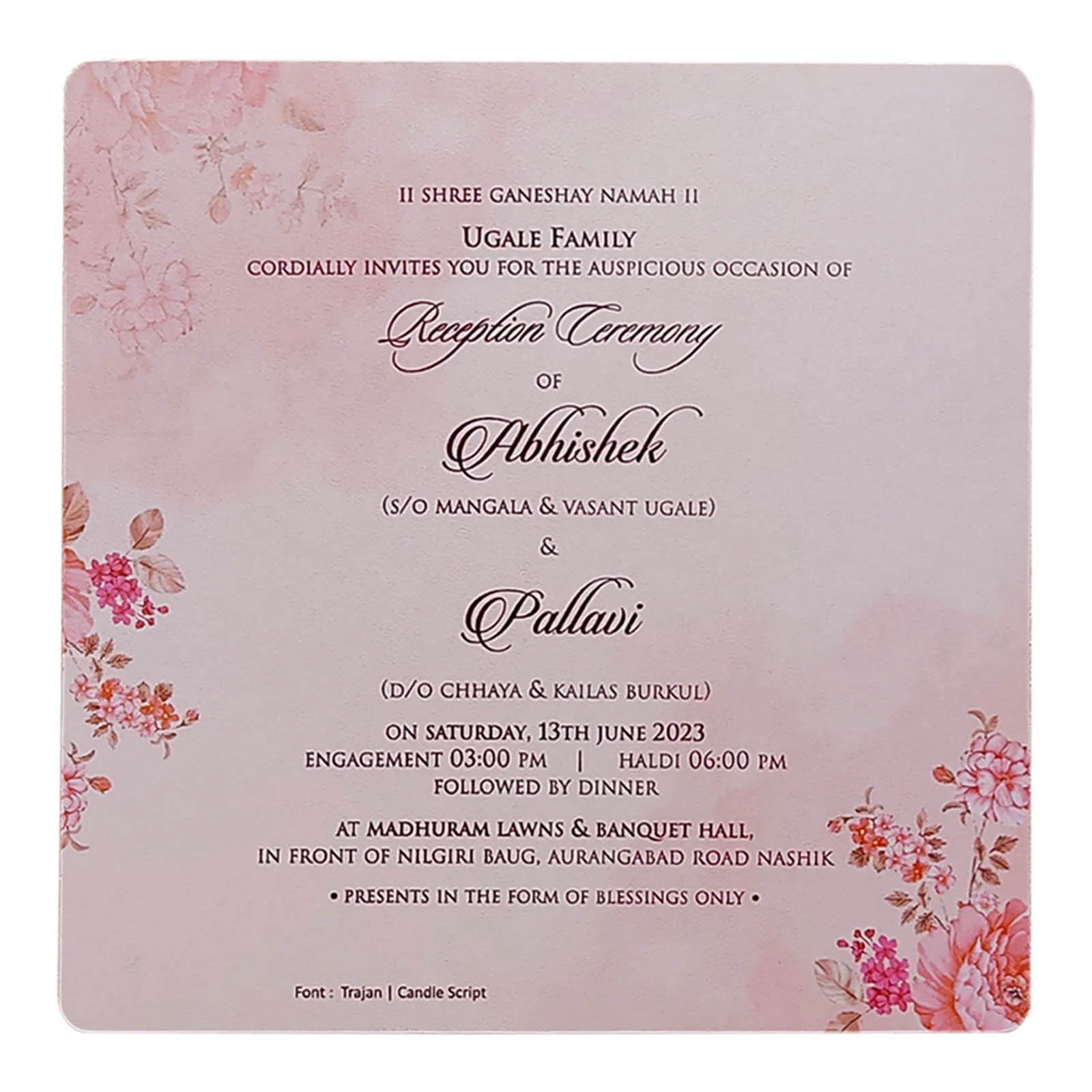 Invitation Card - KRCS6550 - Image 2