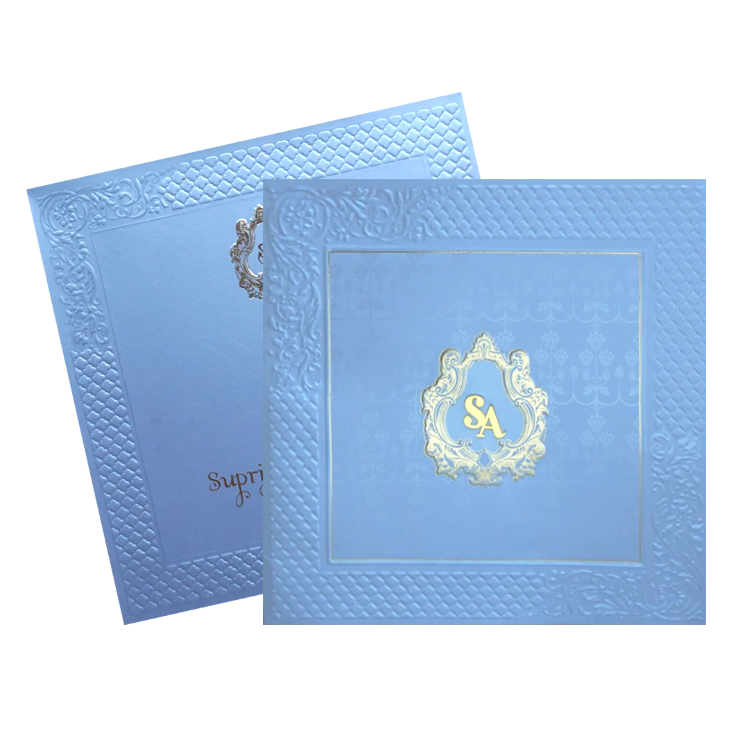Light Blue Marriage Card-KPR09100 - Image 2