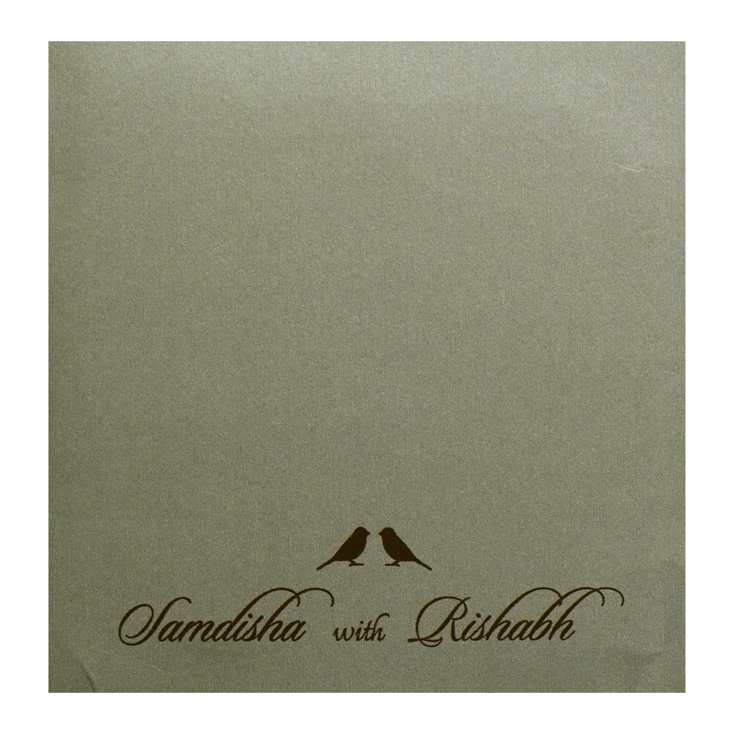 Light Brown MDF Invitation-KRC30370 - Image 4