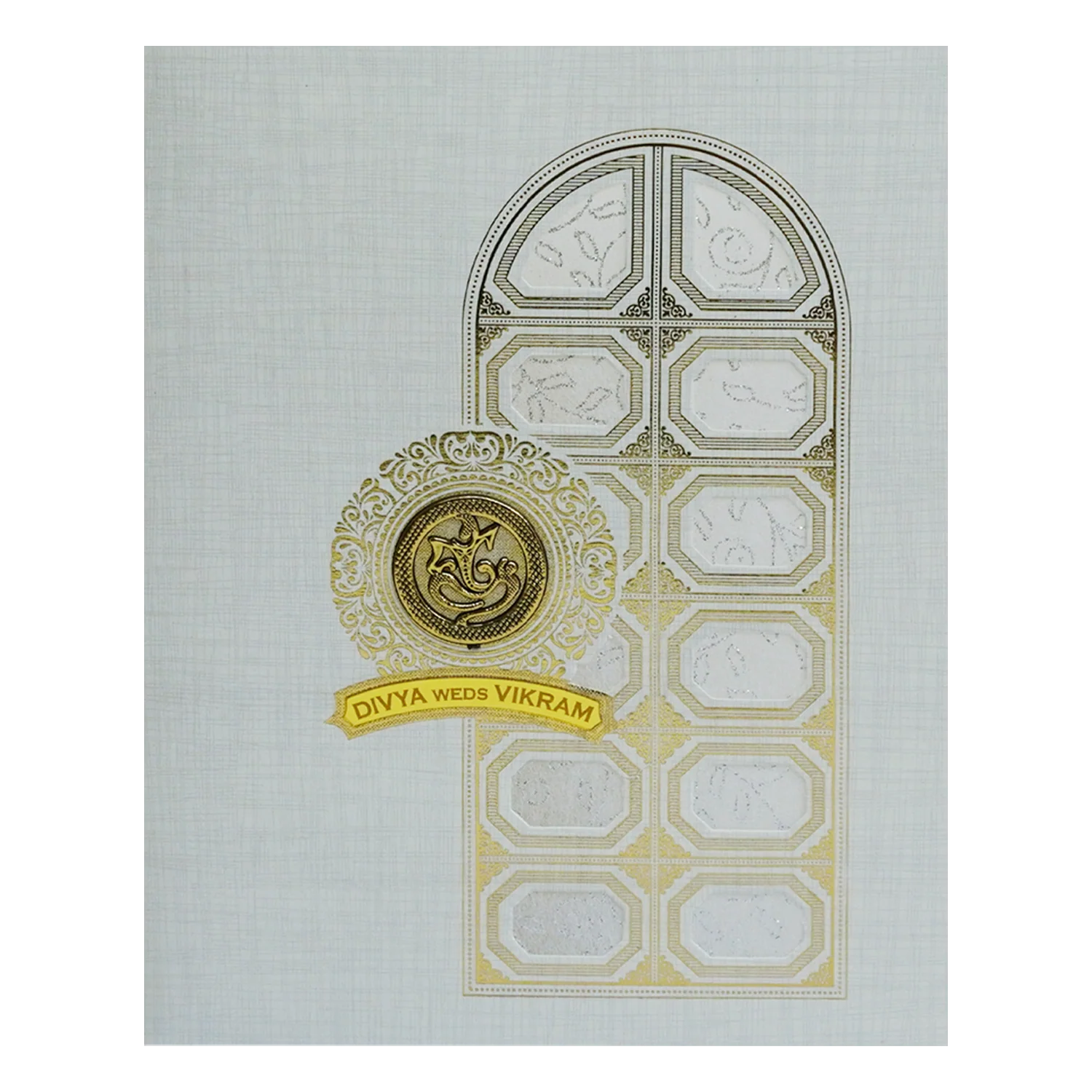 Light Grey Marriage Card-KNK9407G - Image 3