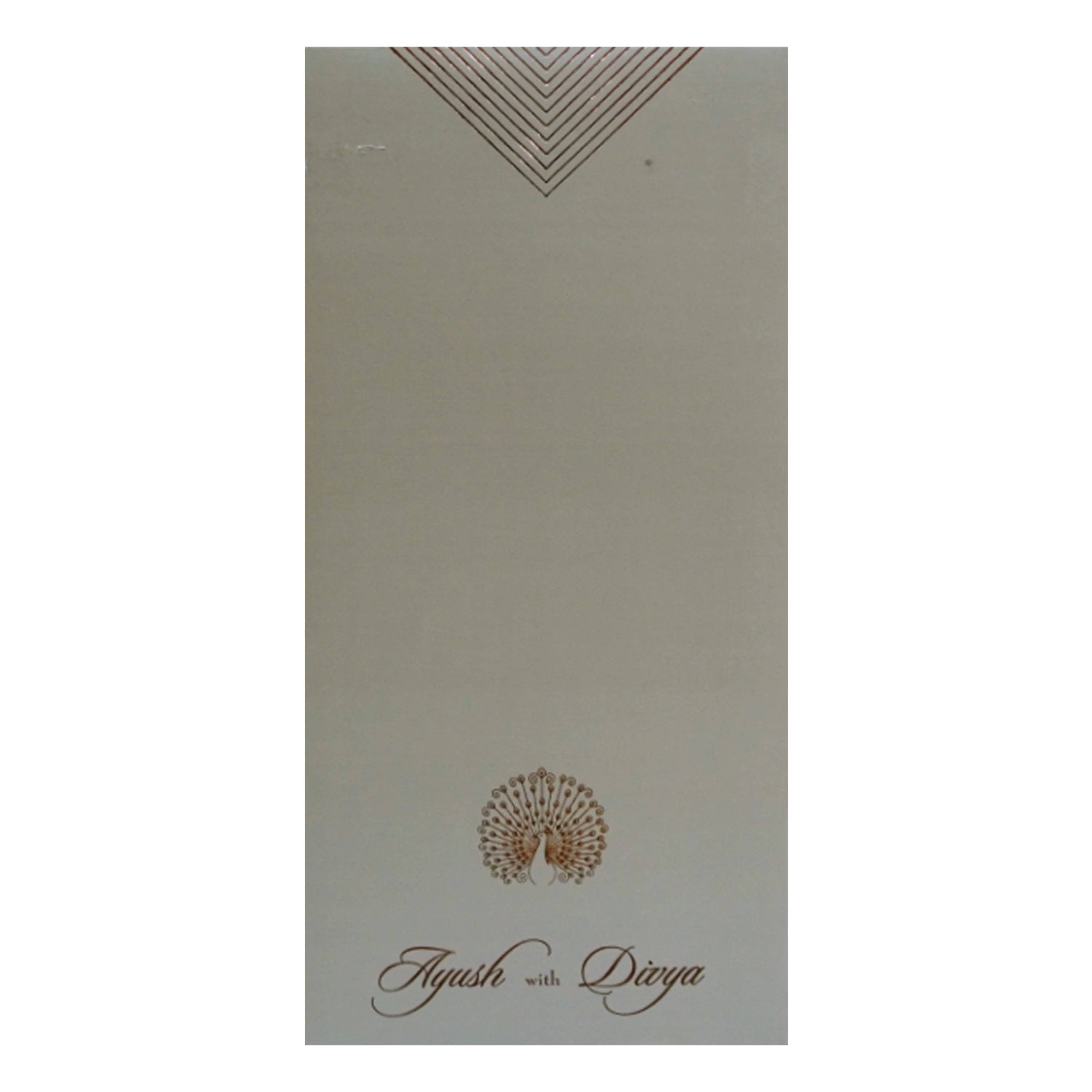 Light Grey Single Sheet Card-KRCS7162 - Image 3