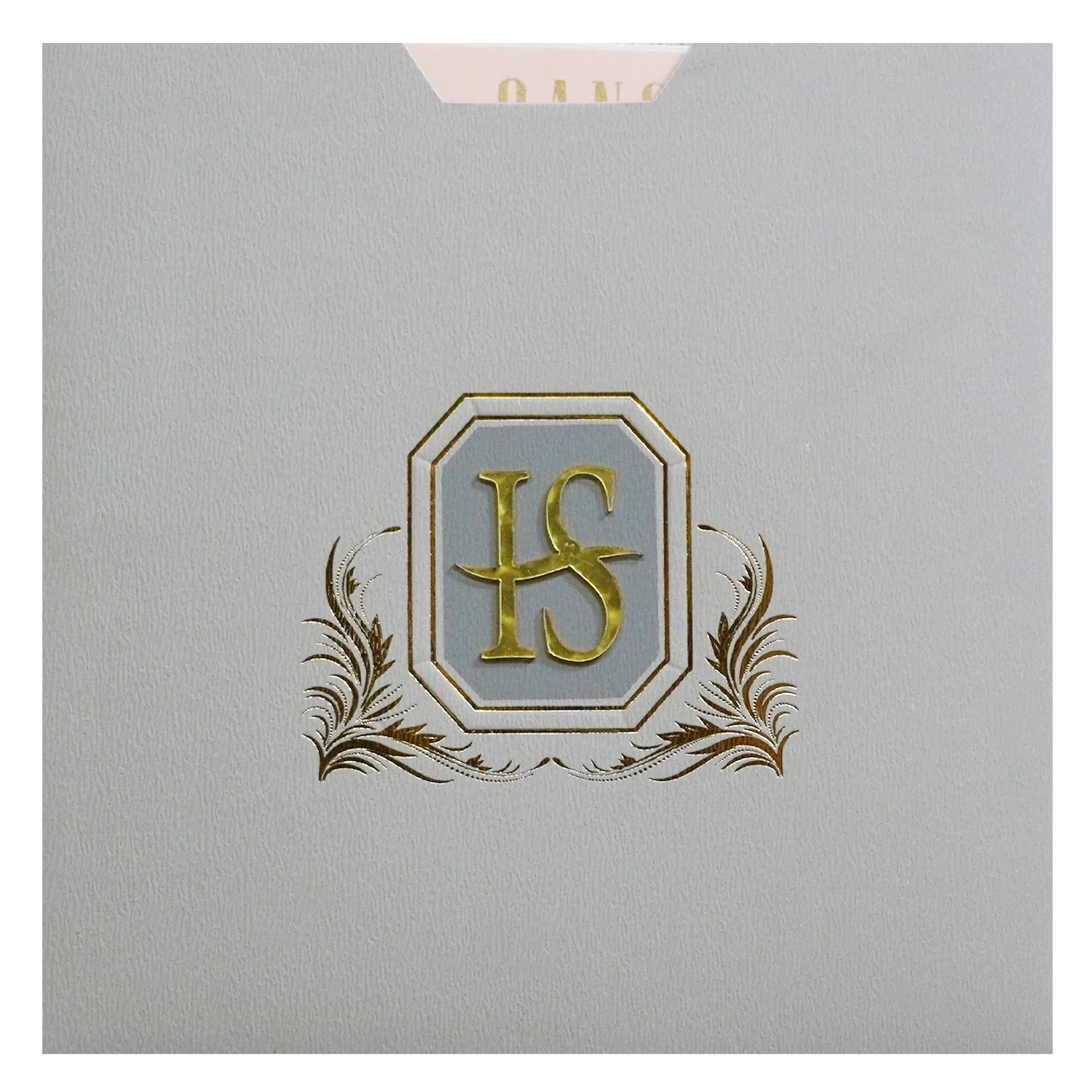 Light Grey Wedding Invitation-KRC30132 - Image 3