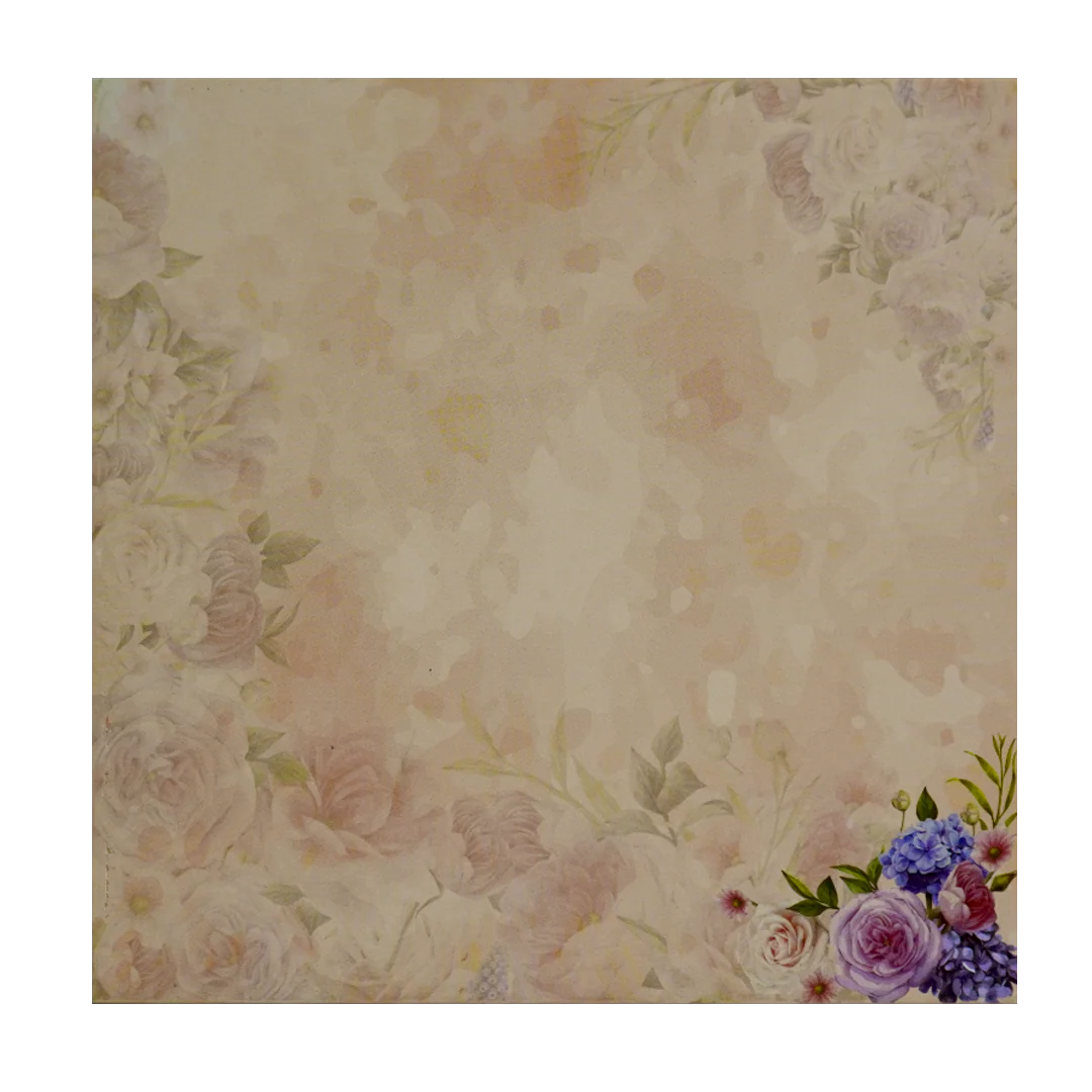Light Peach Wedding Card-KNKD8105 - Image 4