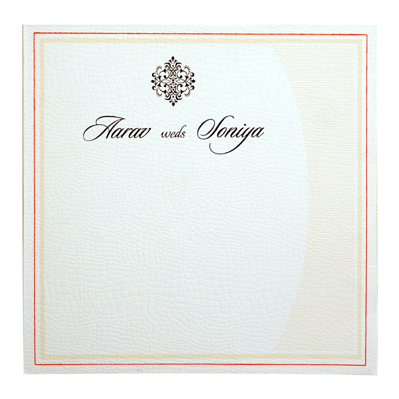 Light Pink Ganesha Box Wedding Card-KRC30362 - Image 4