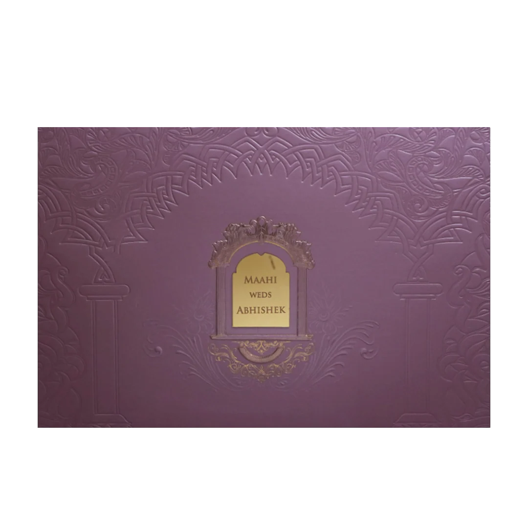 Light Pink Wedding Card-KPR09510 - Image 3