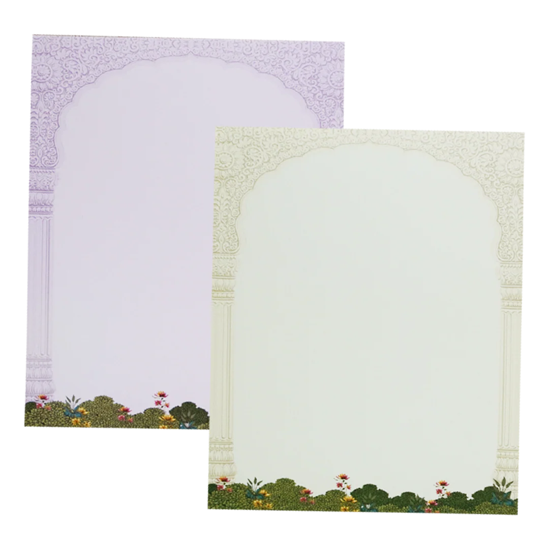 Lime Yellow Peacock Padded Wedding Card-Kac05320 - Image 5