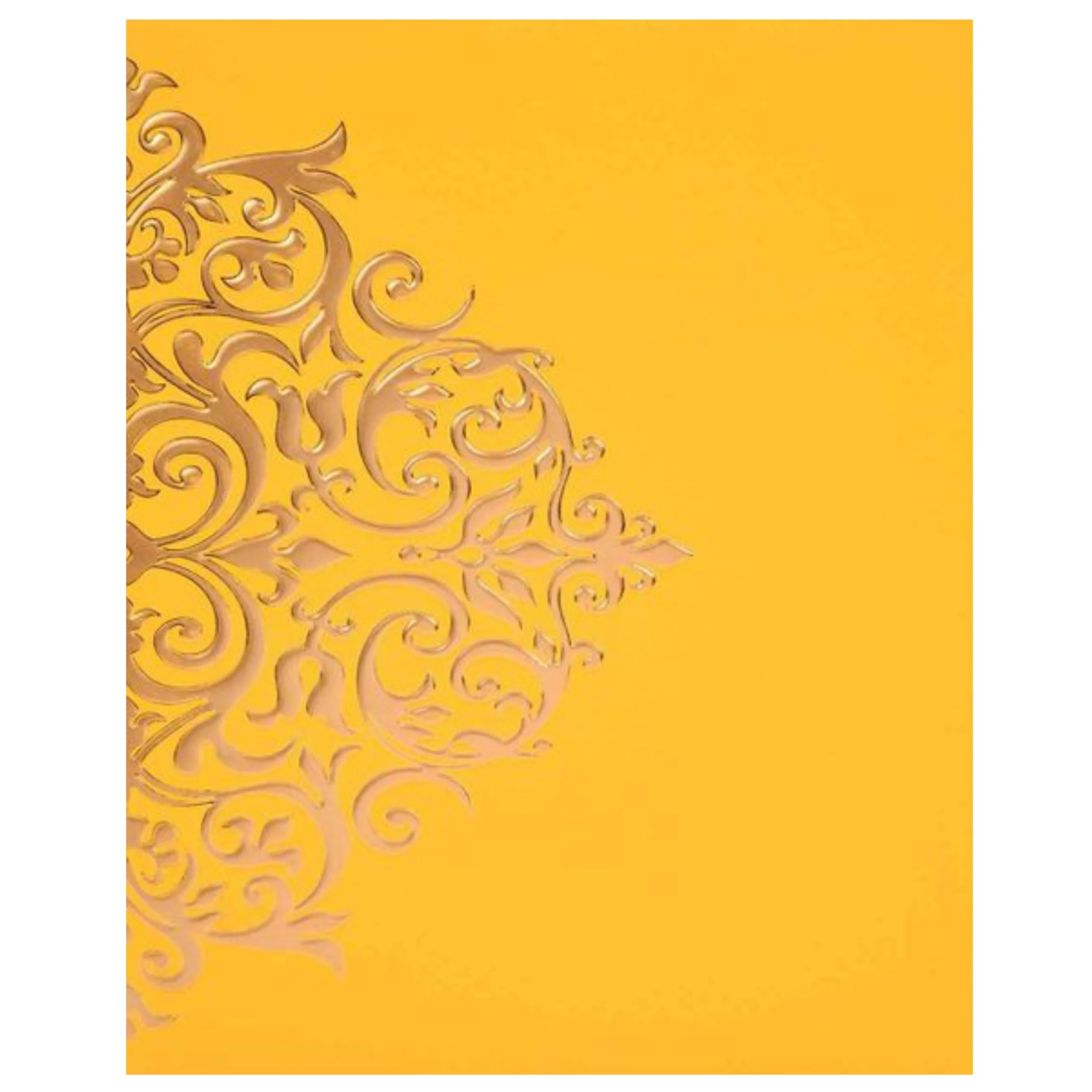 Magnificent Cream Colour Invitation Card - KNK30320 - Image 3