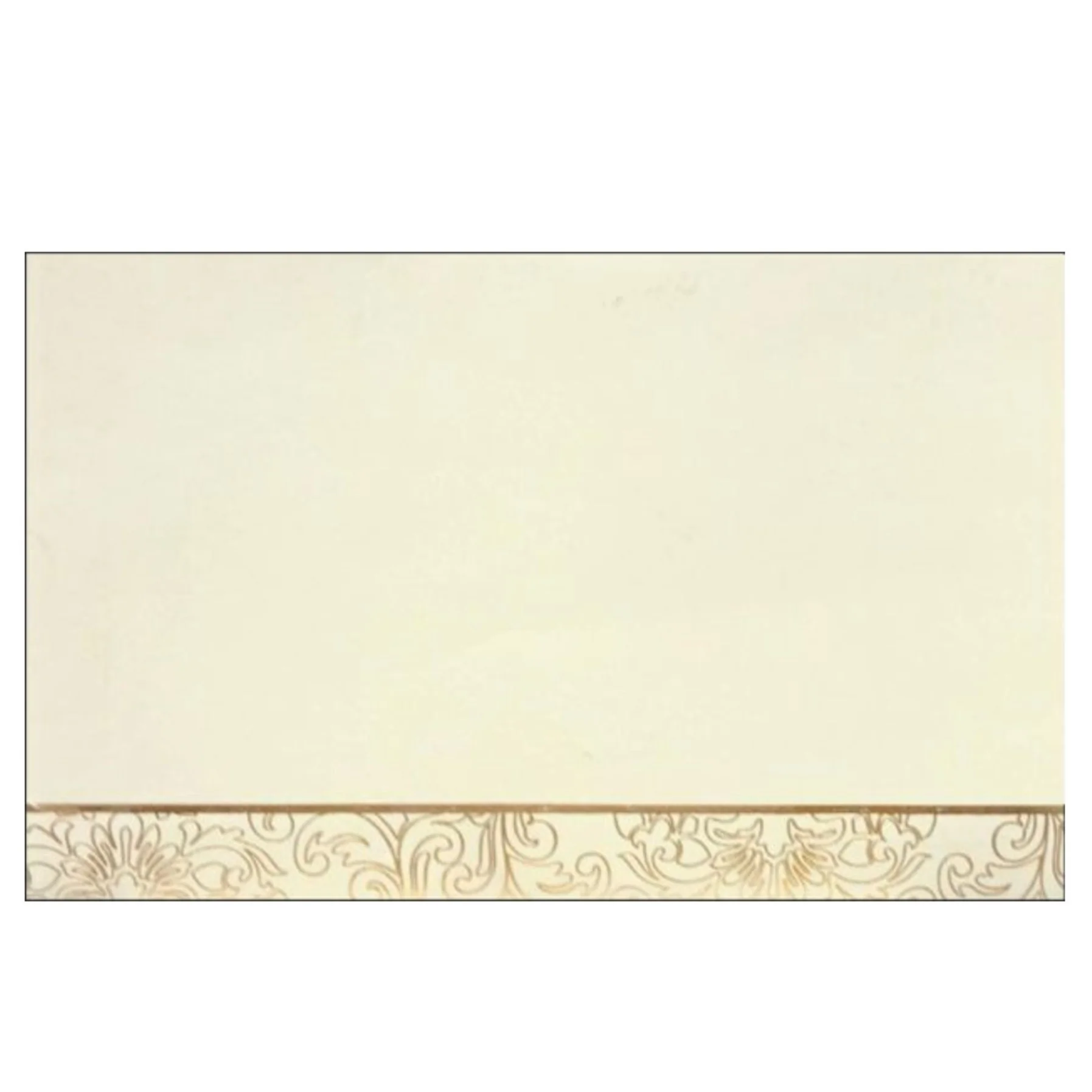 Majestic Mustard Shading With Horizontal Sort Personal Wedding Card - KNHM816G - Image 4