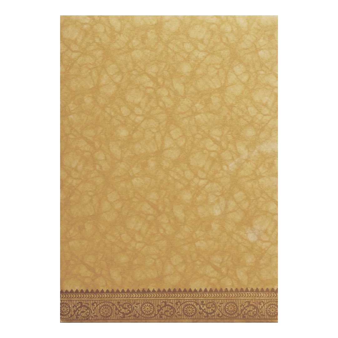 Mustard Yellow Ganesha Wedding Card-KNKR026B - Image 4