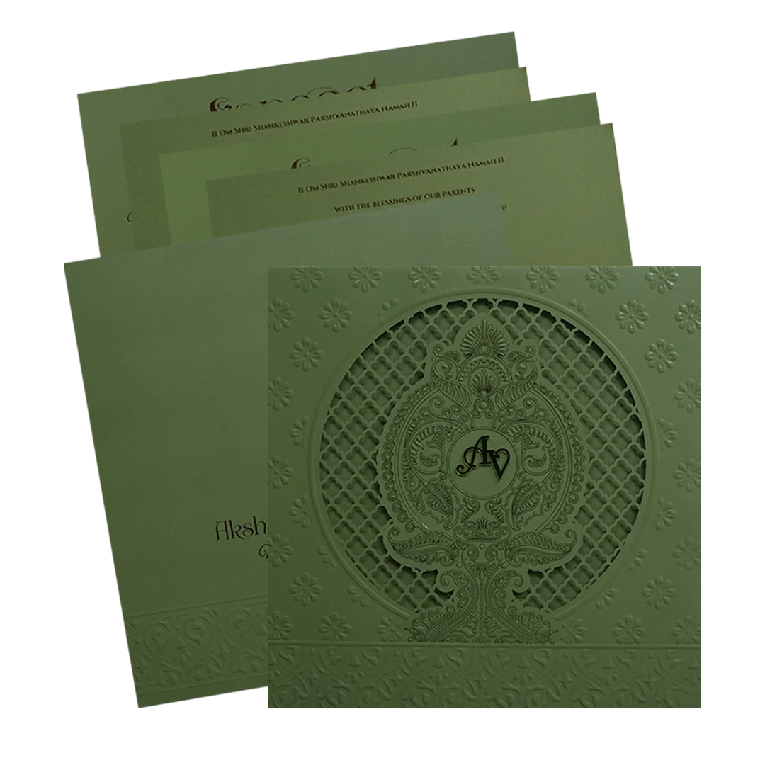 Oliver Green MDF Marriage Card-KPR09300