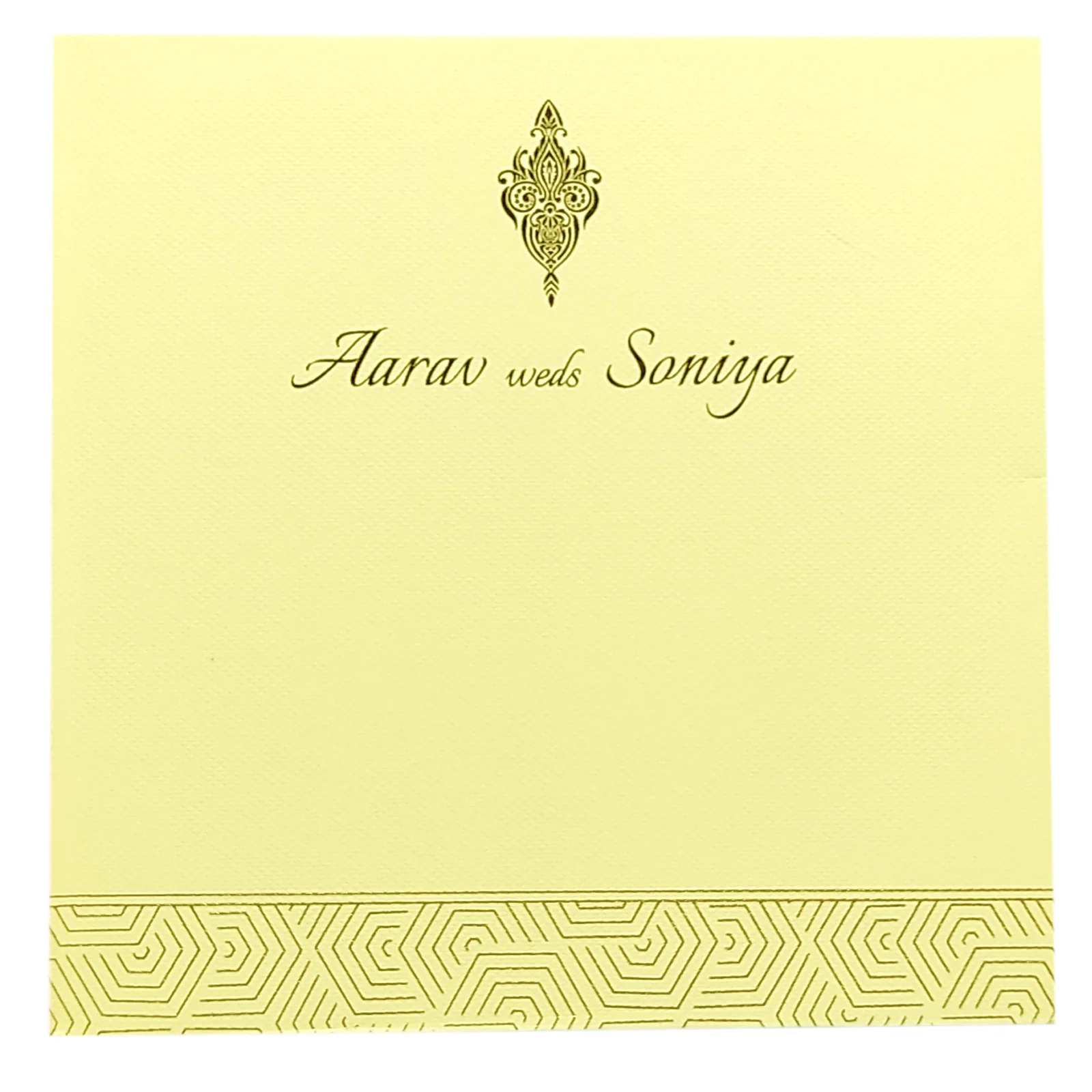 Pale Pink Floral Foil Invitation-KRC29101 - Image 4