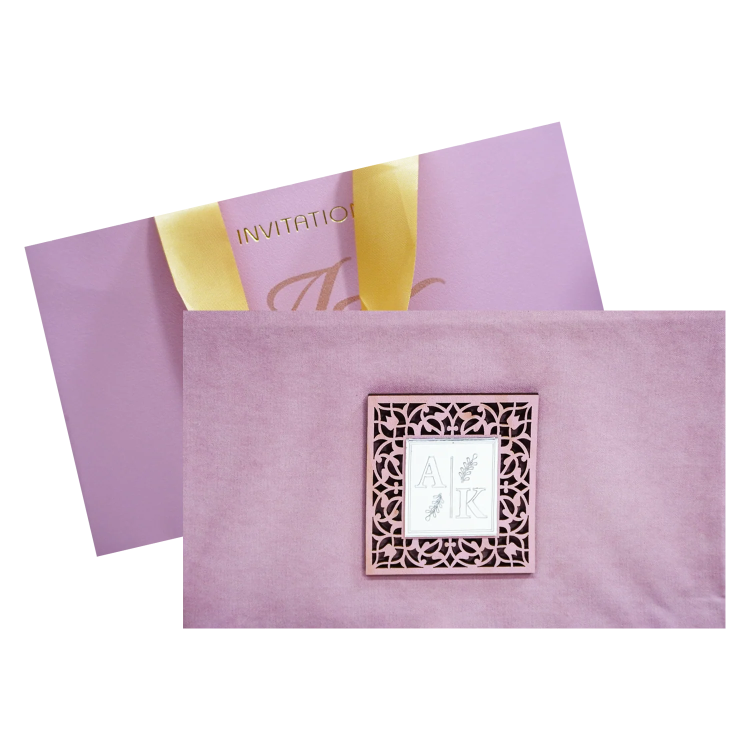 Pastel Pink Luxury Wedding Box-KRC30740 - Image 2