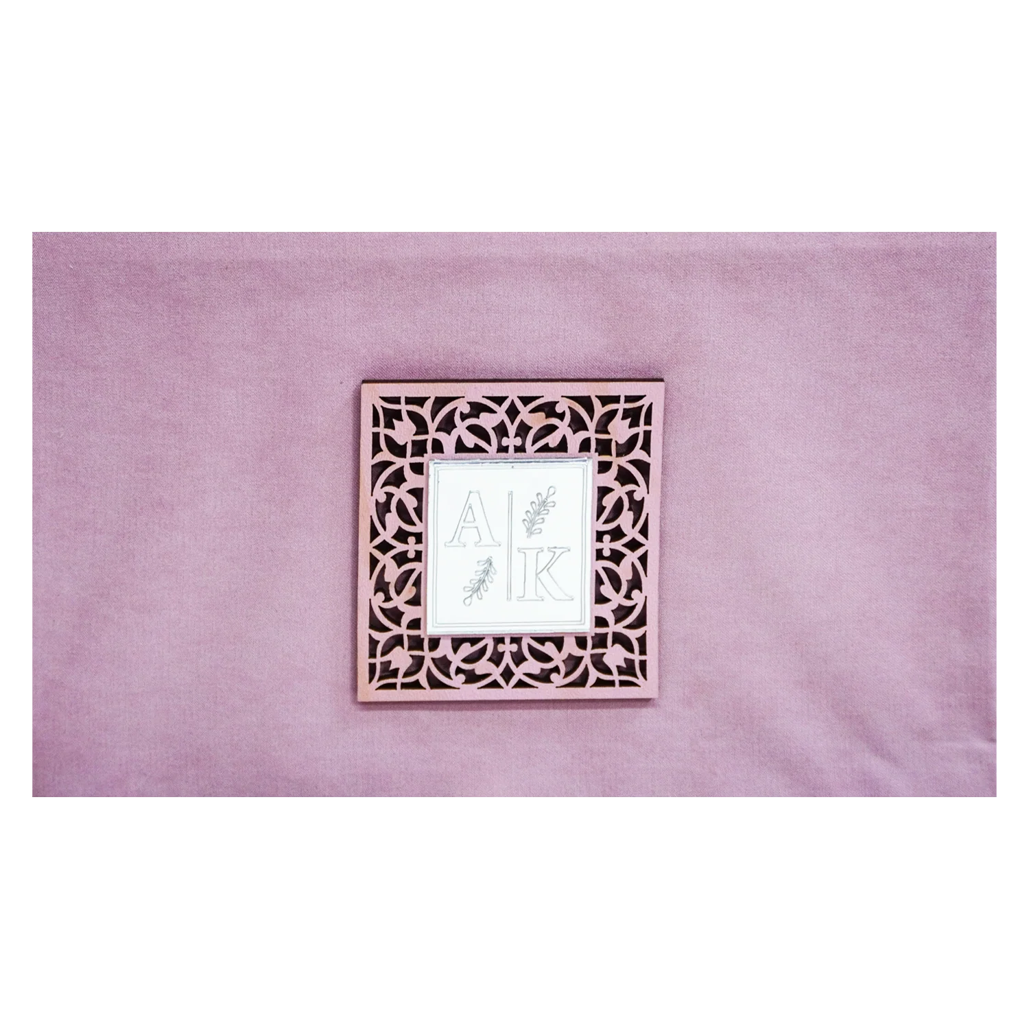 Pastel Pink Luxury Wedding Box-KRC30740 - Image 3