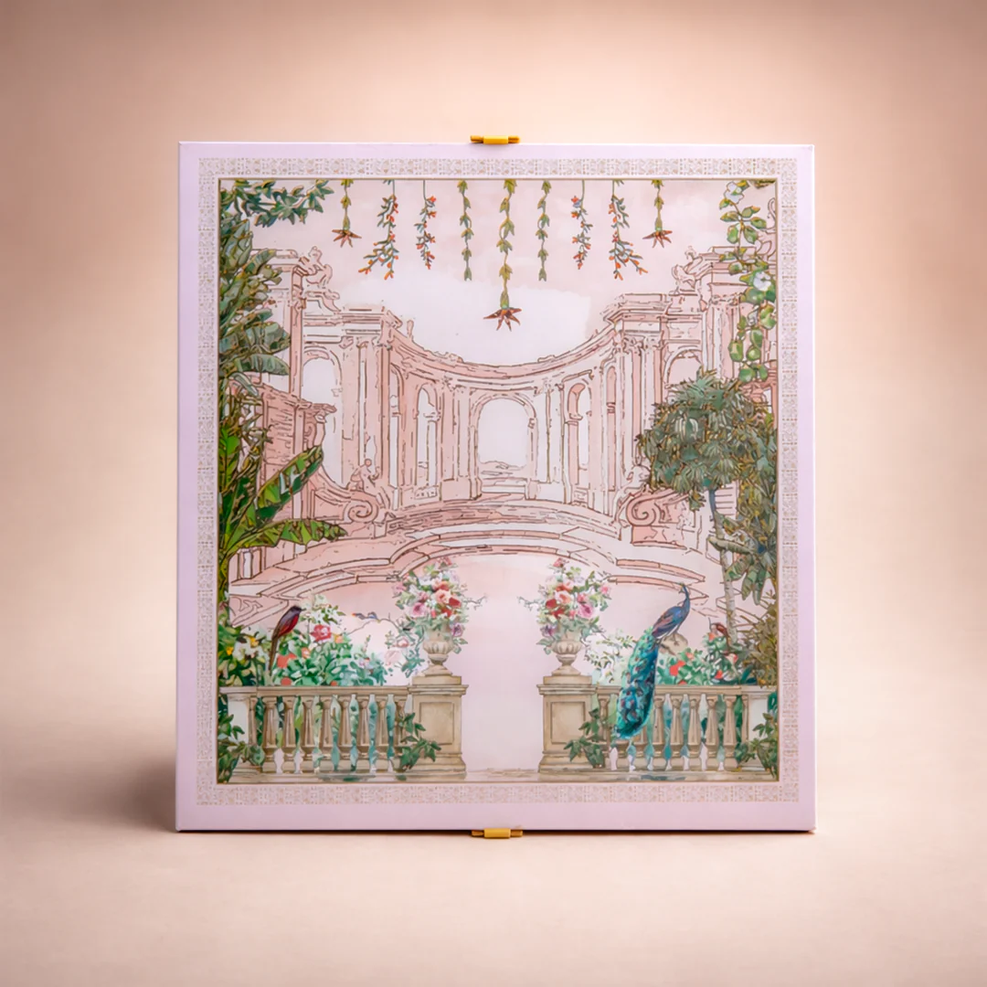 Pastel Pink Palace Luxury Sweet Jar Box-KBX10106 - Image 3