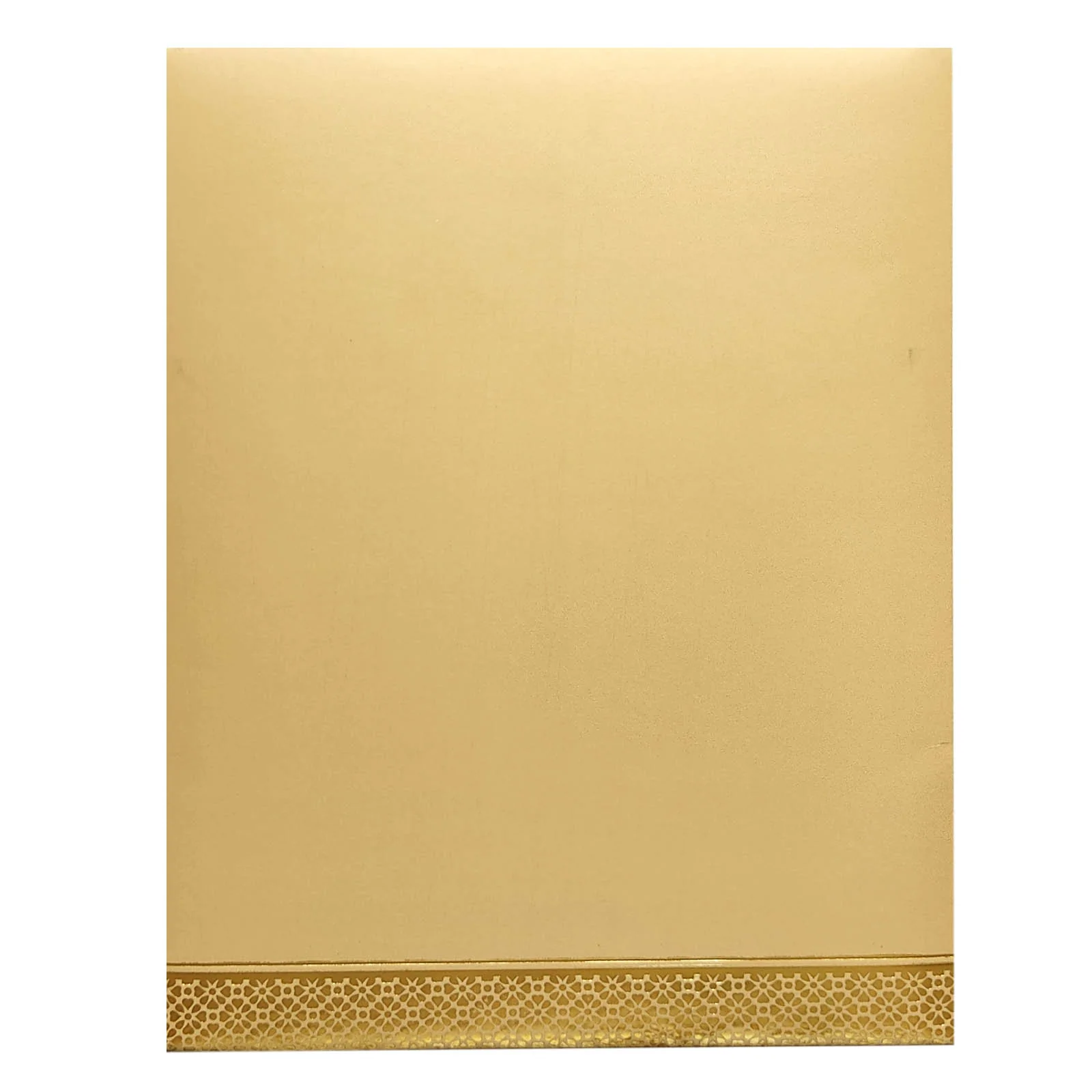 Peach Embossed Nameplate Invitation Card-KNL1301P - Image 4