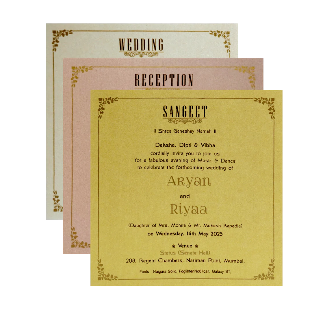 Pink Door Opening Invitation Card-KRC30112 - Image 5