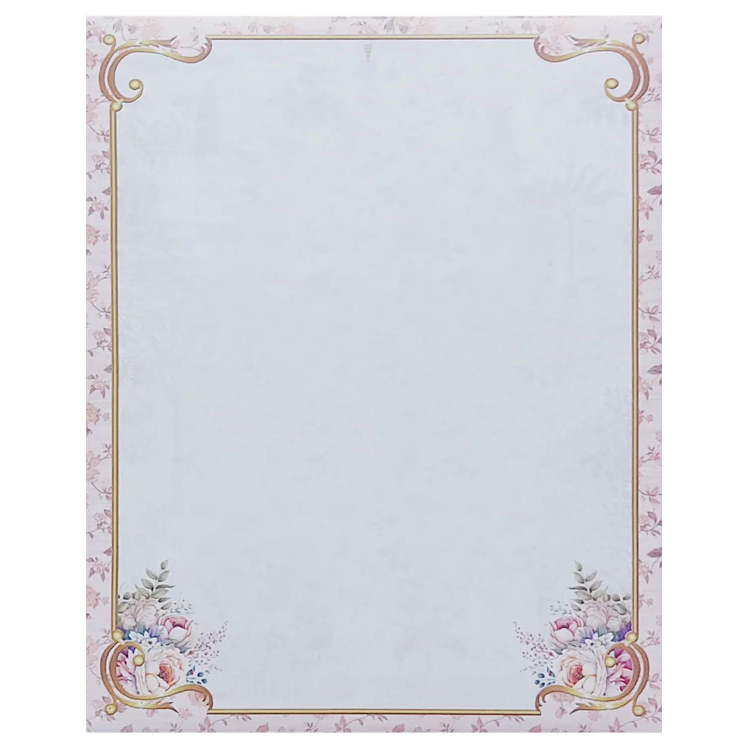 Pink Royal Bride Groom Wedding Card-KNKJ1135 - Image 4