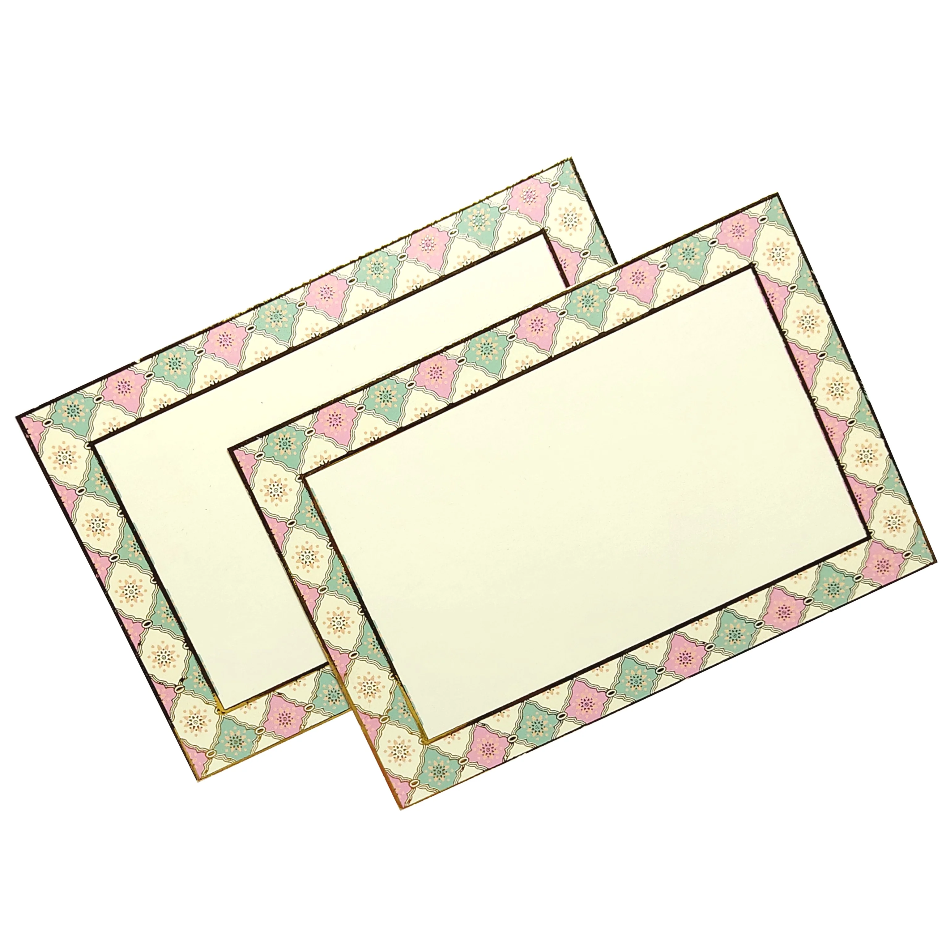 Pink And Green Modern Box Invitation-KBX0303 - Image 5