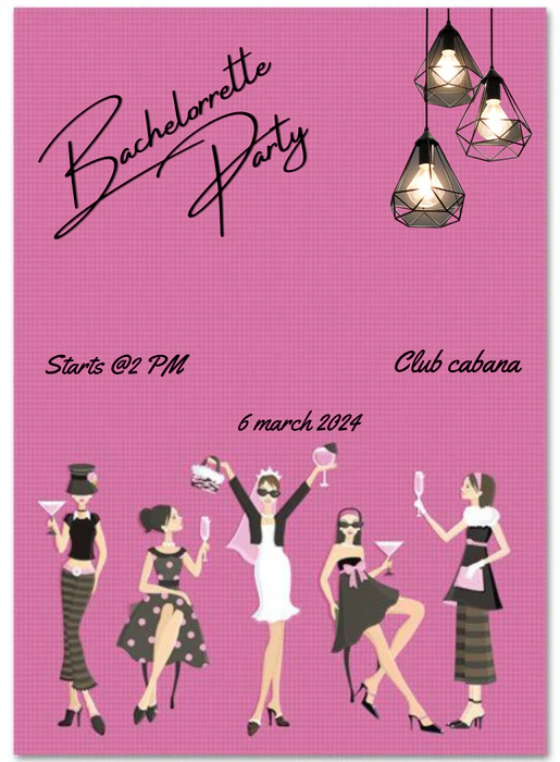 Pink Lights Bachelorette Party-AABCP004 - Image 2