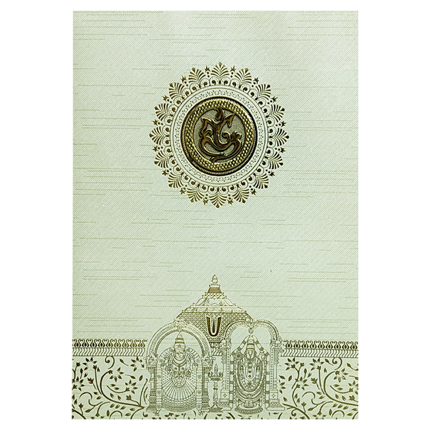 Pista Green Balaji Padmavathi Invitation Card-KNRM8705N - Image 3