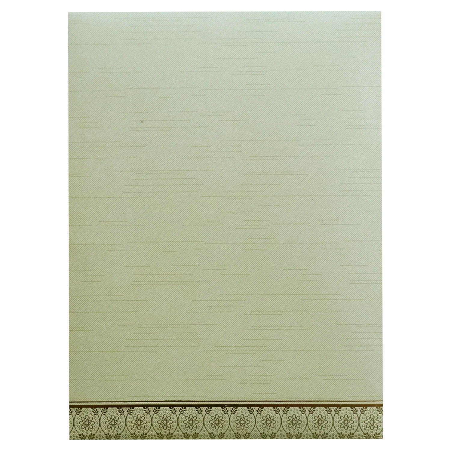 Pista Green Ganesha Nameplate Wedding Card-KNRM8706N - Image 4