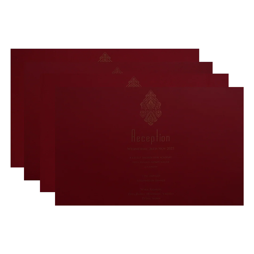 Red Marriage Card-KPR09660 - Image 5