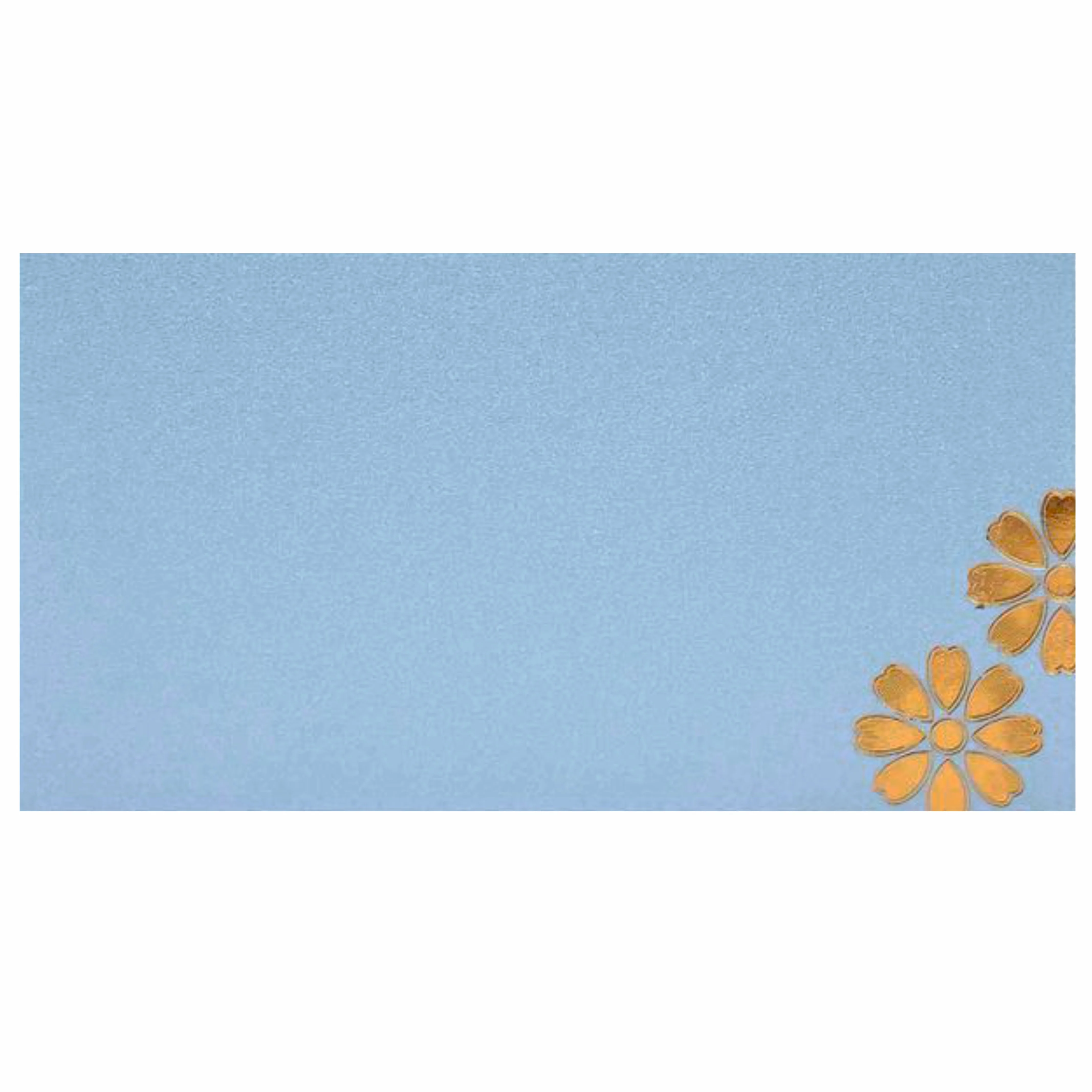 Royal Light Blue Colour Wedding Card - KNK30420 - Image 4