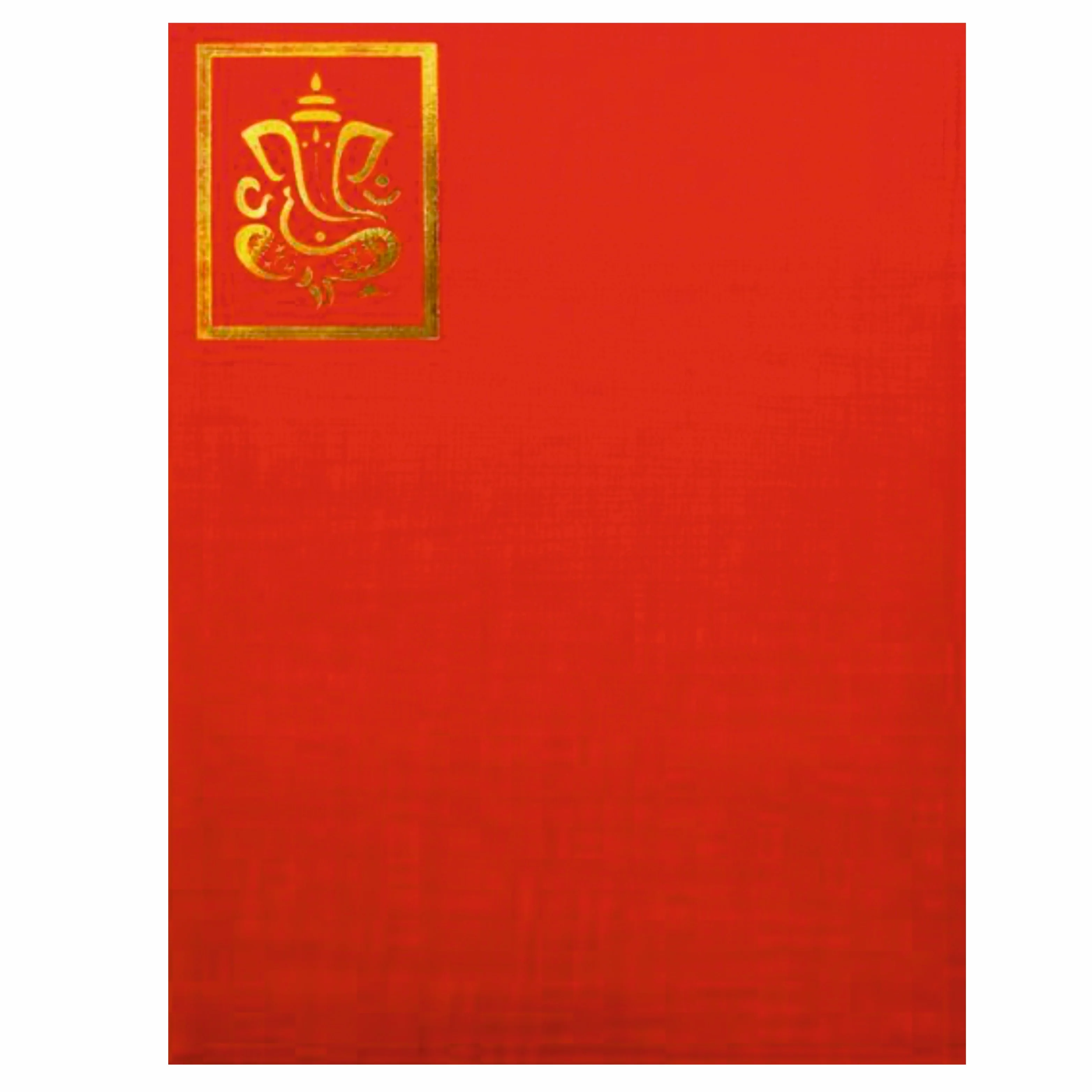 Red Die Cut Wedding Invite-KNK30650 - Image 4