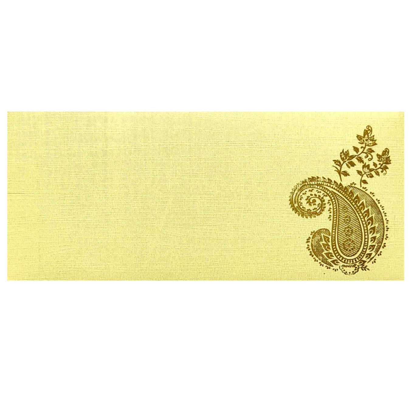 Royal Red Shading With Gold Foiling Personal Wedding Card - KNKSP730 - Image 4