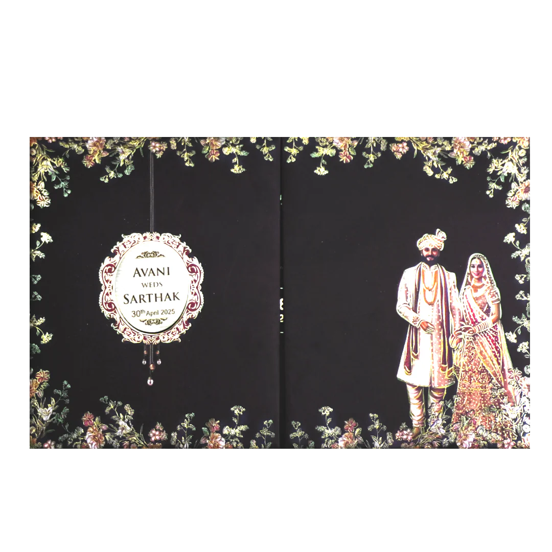 Royal Ruby Purple Royal Invitation-KVN07280 - Image 3