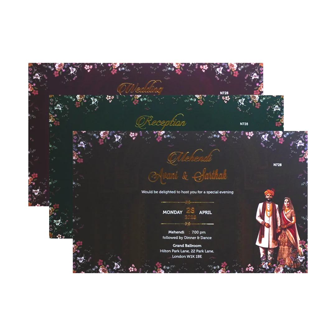 Royal Ruby Purple Royal Invitation-KVN07280 - Image 5
