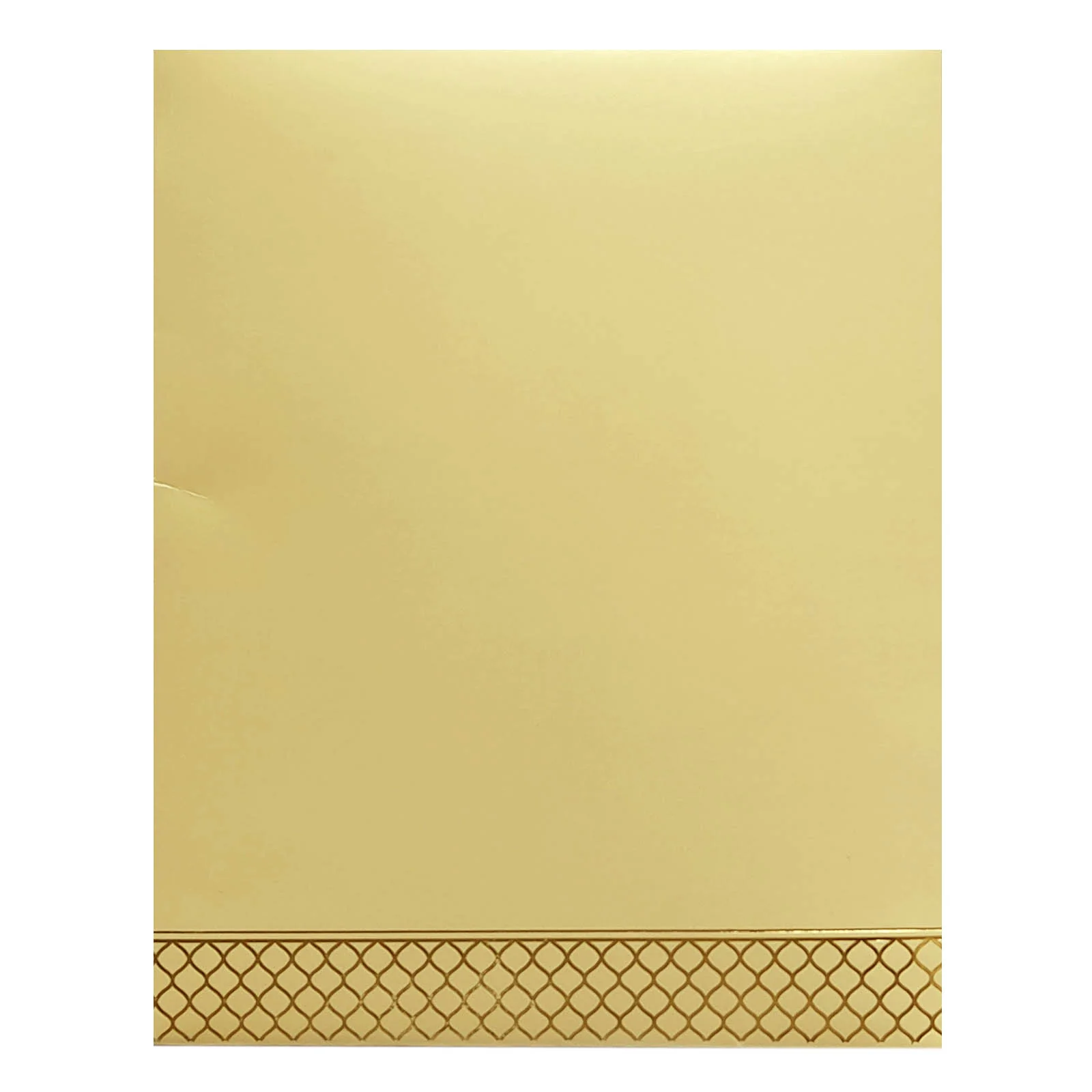 Sandal Embossed Ganesha Invitation Card-KNK4202C - Image 4