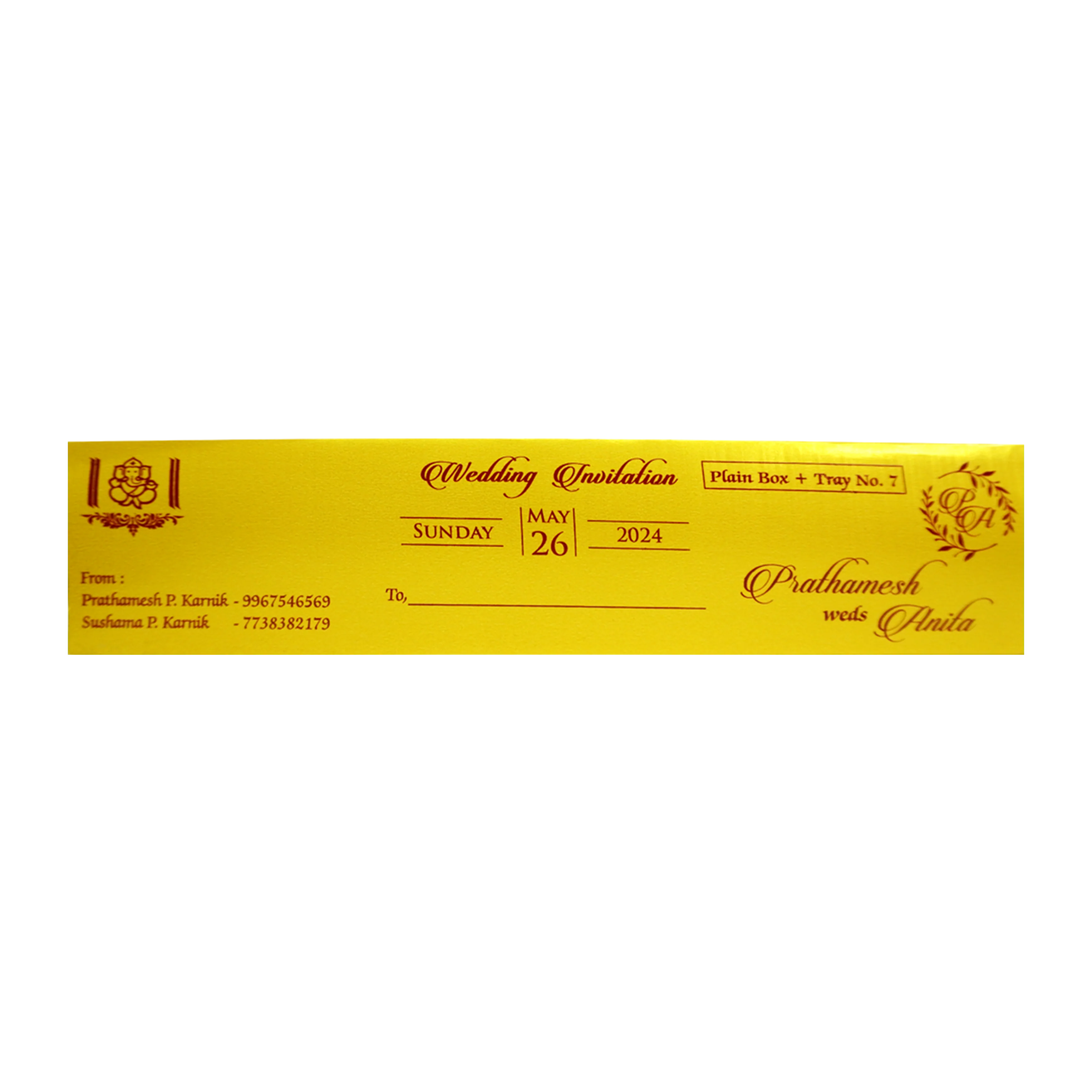 Silk White Scroll Card-KJTS0P55 - Image 4