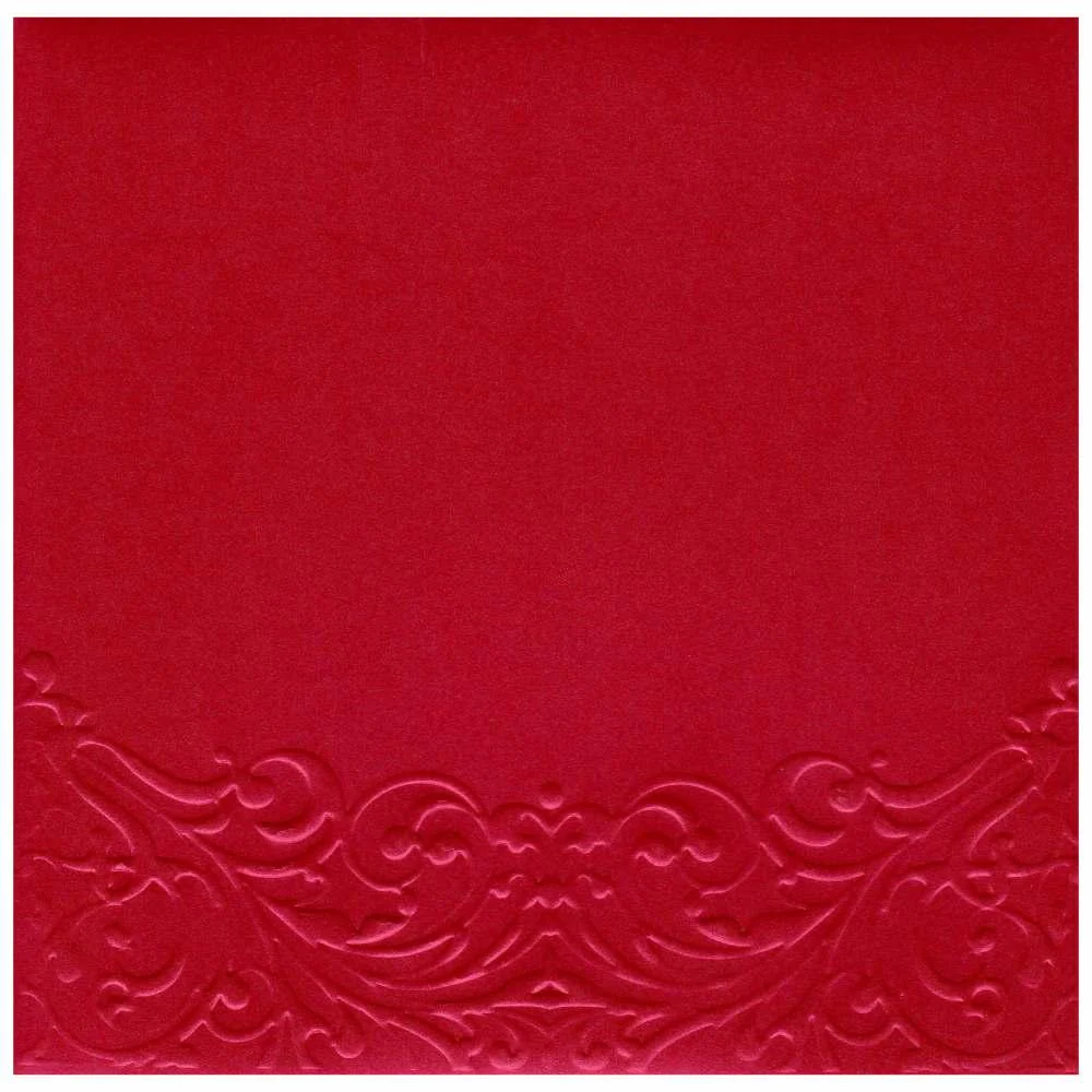 Unique Door Type Opening With Red Shading Laser Cut Wedding Card - KRM06310 - Image 4