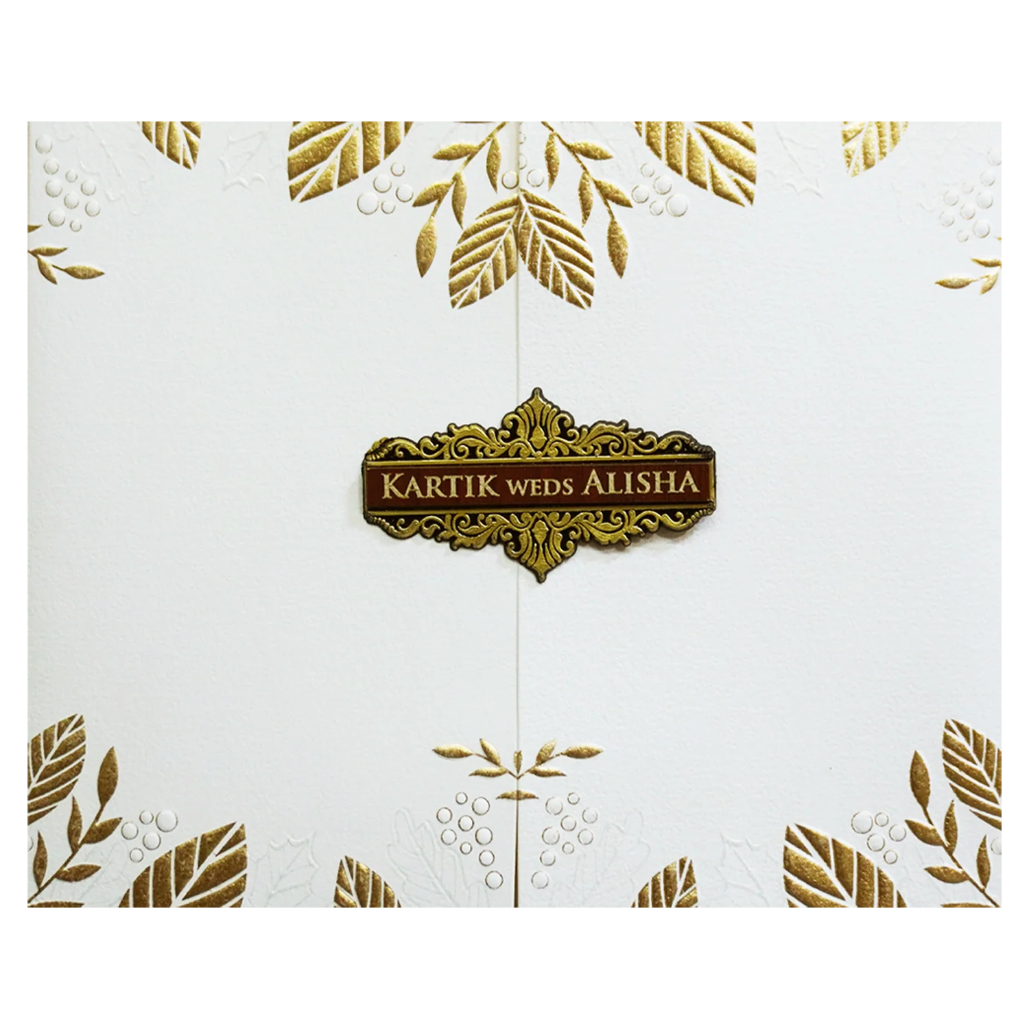 White Door Kind Wedding Card-KRC30121 - Image 3