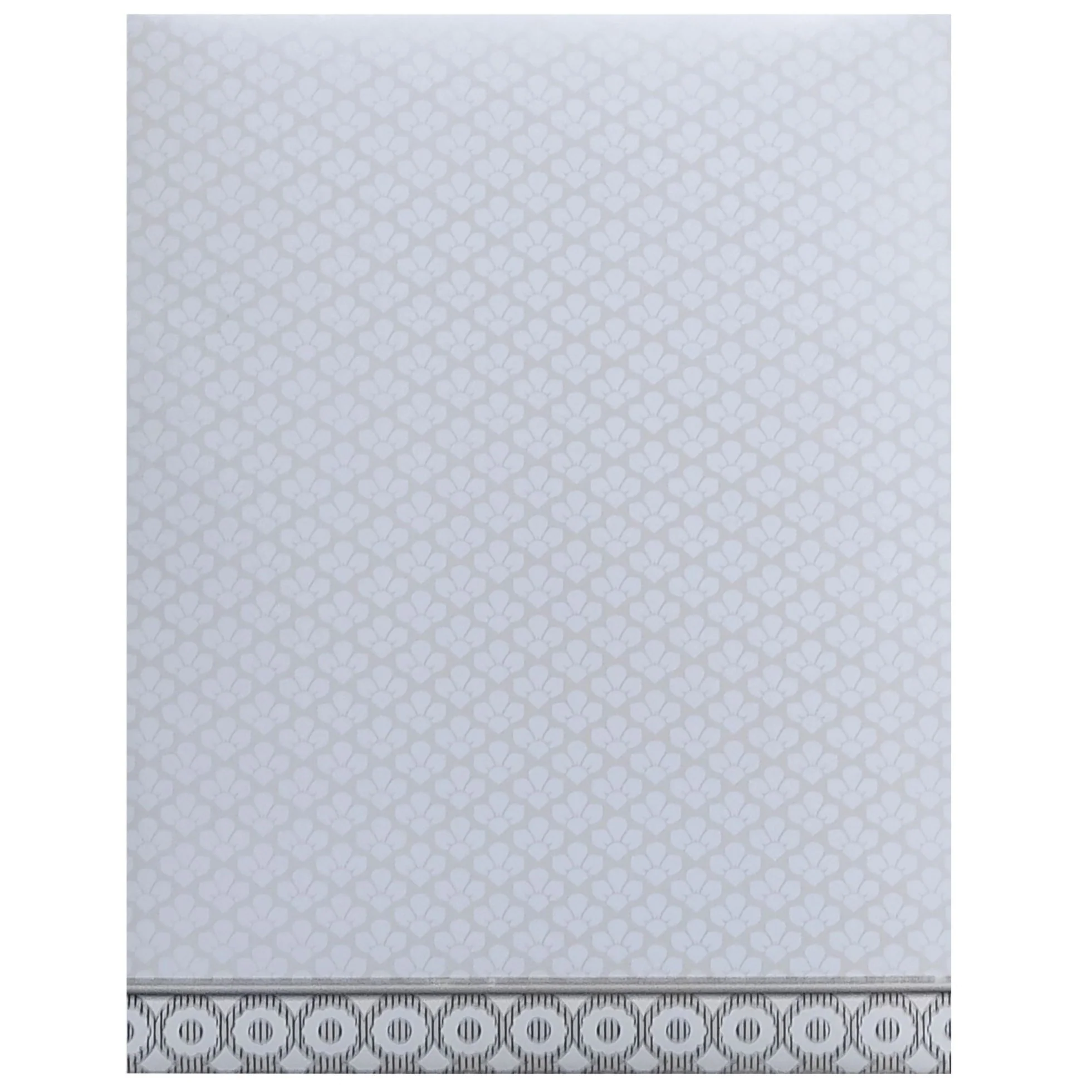 White Embossed Nameplate Invitation Card-KNJS2080 - Image 4