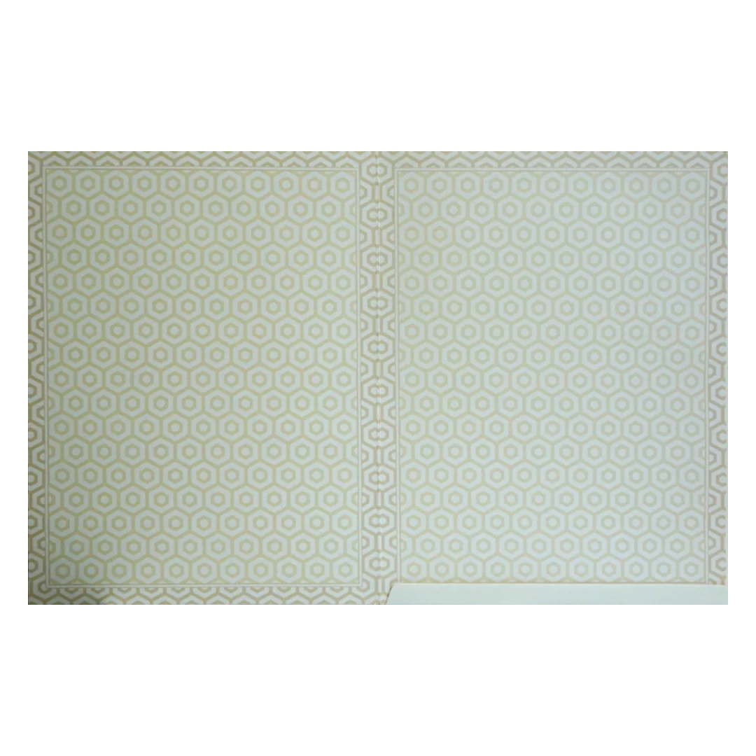 White Floral Nameplate Wedding Card-KNJP1202 - Image 5