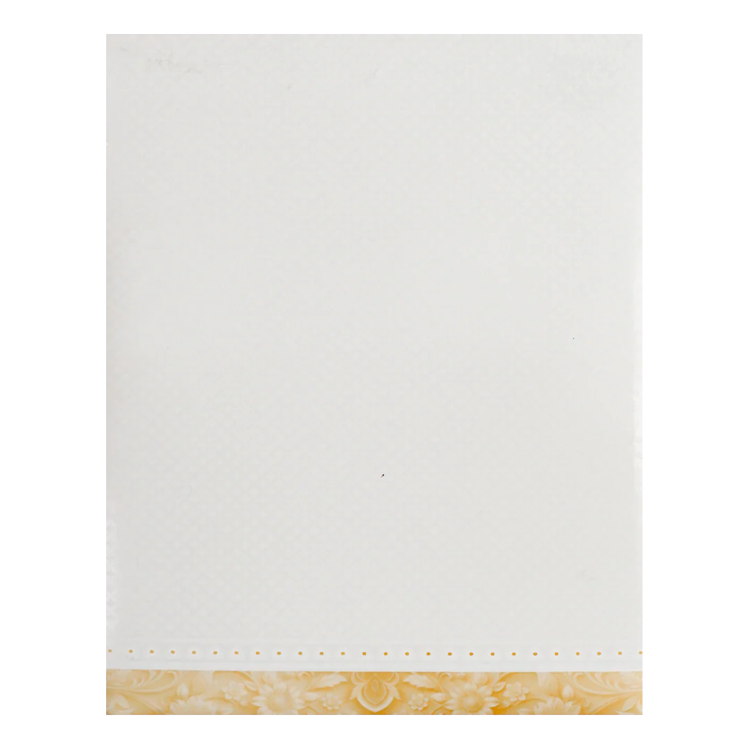 White Ganesha Balaji Wedding Card-KNJS2085Y - Image 4