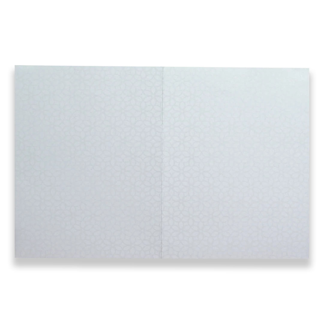 White Green Floral Wedding Card - KNJS2086G - Image 5