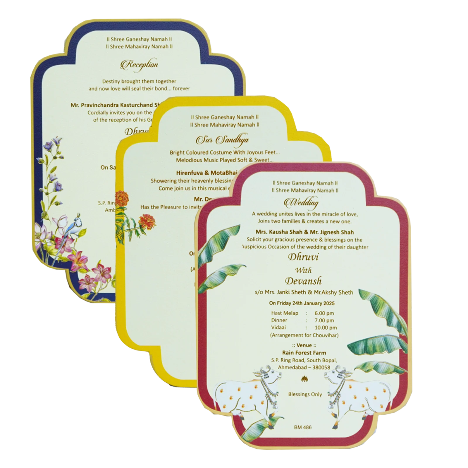 White Lotus Designs Marriage Card-KBM04860 - Image 5