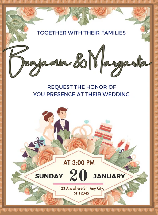 White Beauty Christian Wedding Invitations-AACWI040 - Image 2