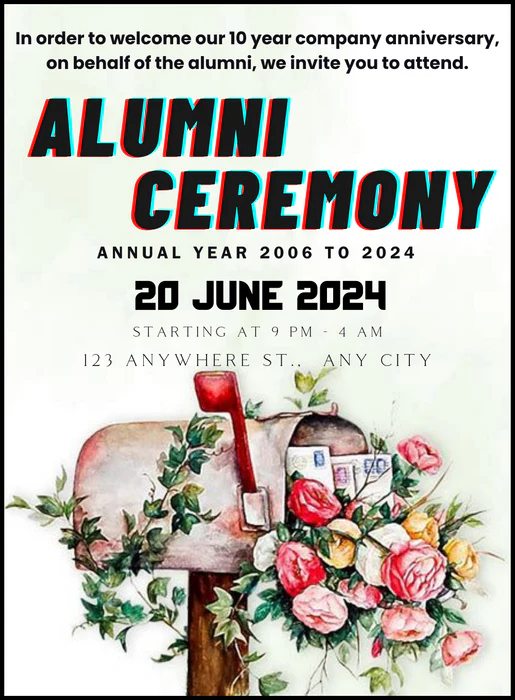 White Post Alumni-AAALM008 - Image 2