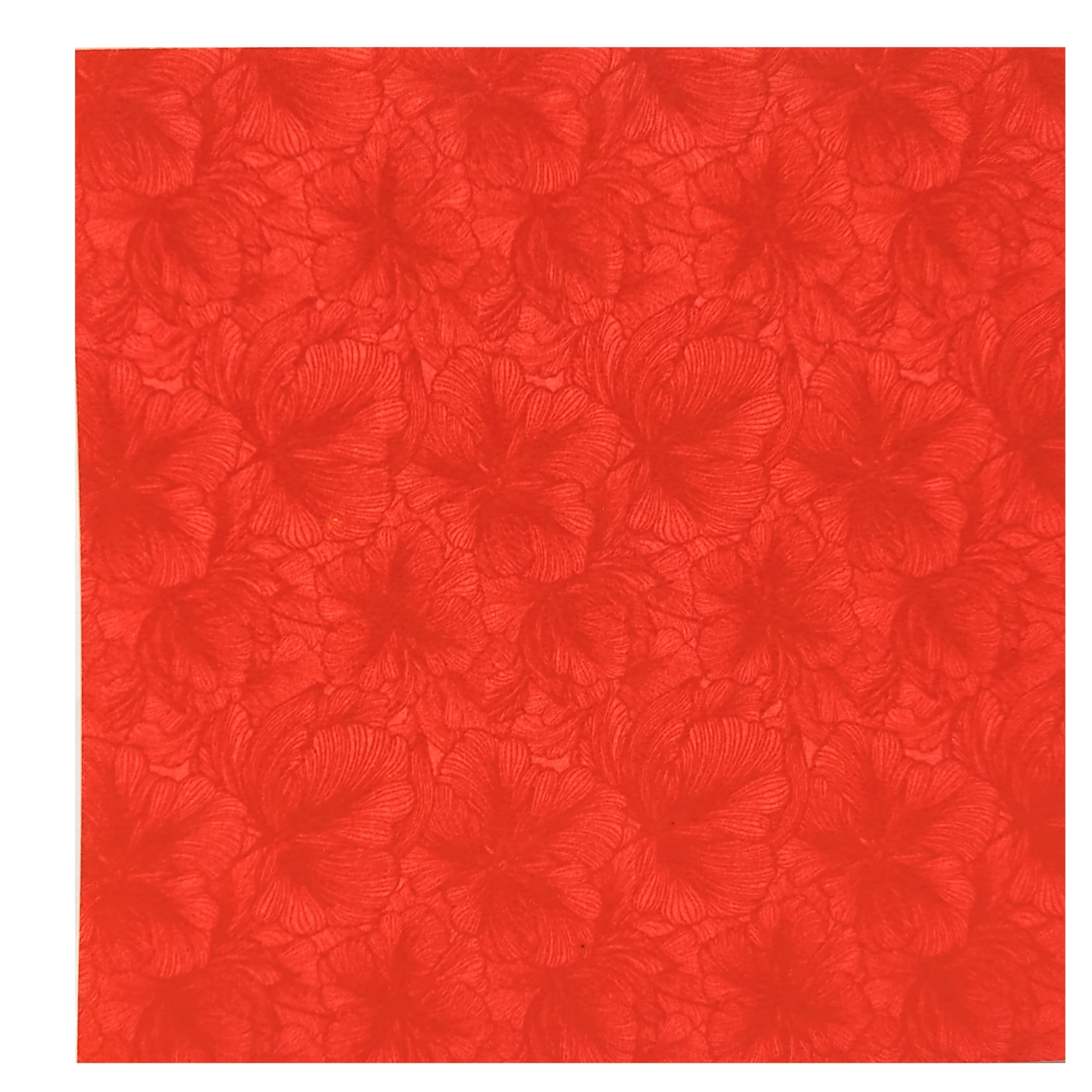 Yellow Floral House Warming Invitation With Red Cover-KADS0006 - Image 2