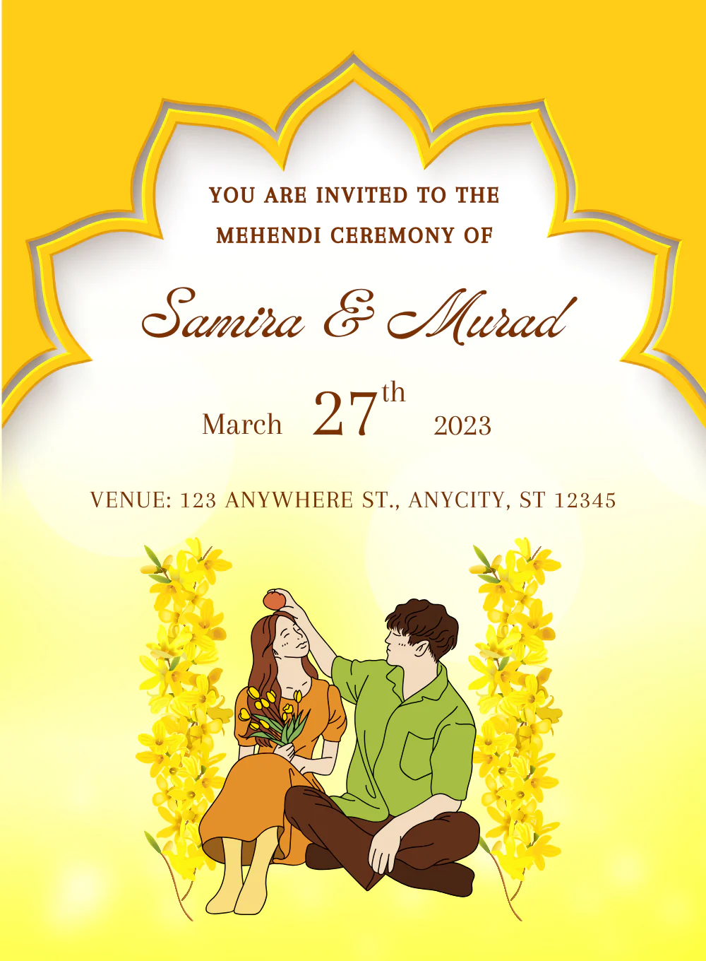 Yellow Love Mehndi Ceremony-AAMCI020